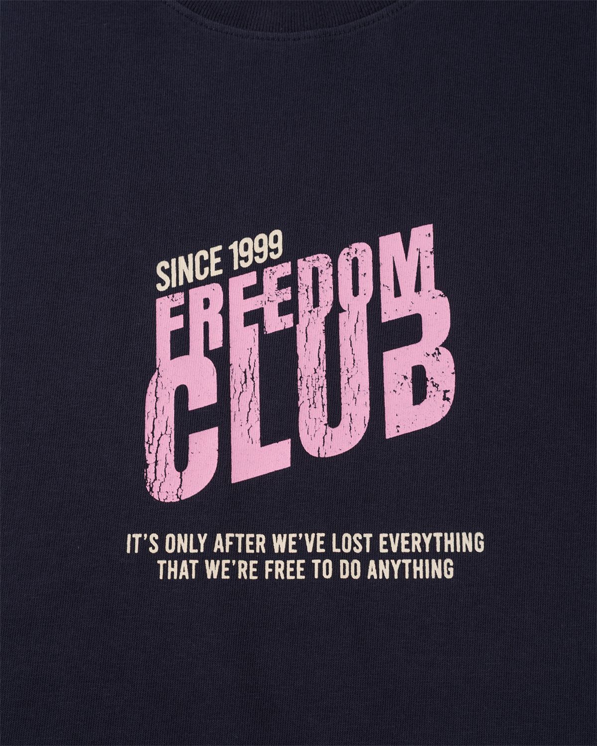 그랑크루(GRANCREW) Freedom Club T-shirt
