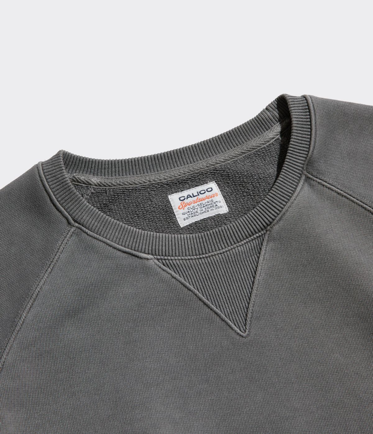 칼리코(CALICO) 애슬레틱 스웻셔츠 3세대 / Vintage Grey