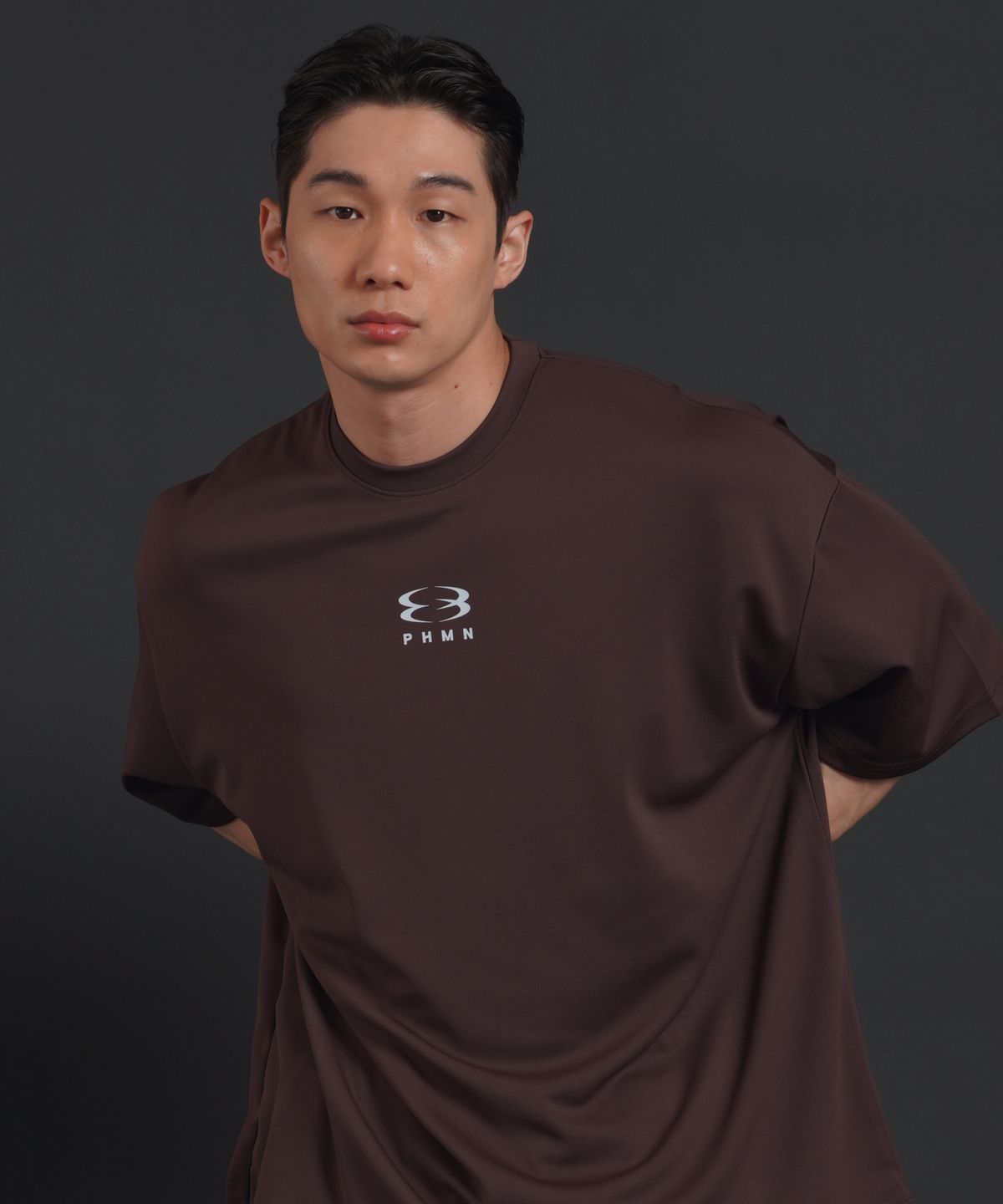 페르메논(PHERMENON) [2PACK] 슈퍼 오버핏 에어 로고 숏 슬리브 (3COLOR)
