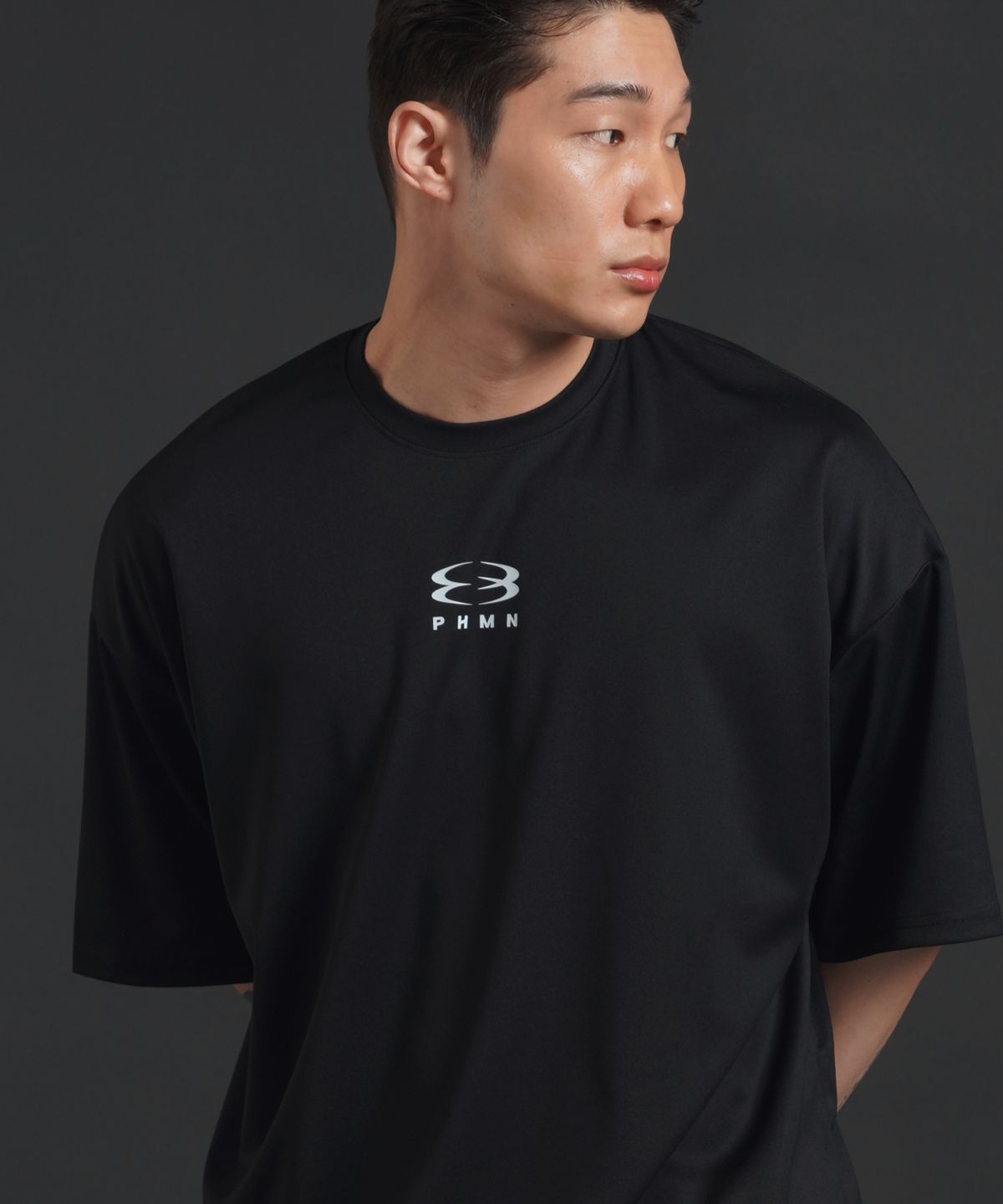 페르메논(PHERMENON) [2PACK] 슈퍼 오버핏 에어 로고 숏 슬리브 (3COLOR)