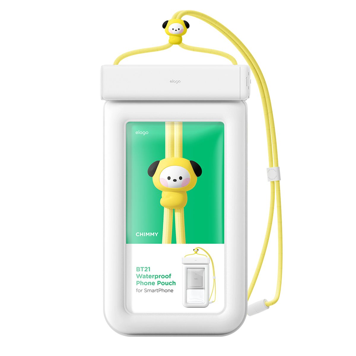 엘라고(ELAGO) BT21 미니니 4중 잠금 스마트폰 방수팩