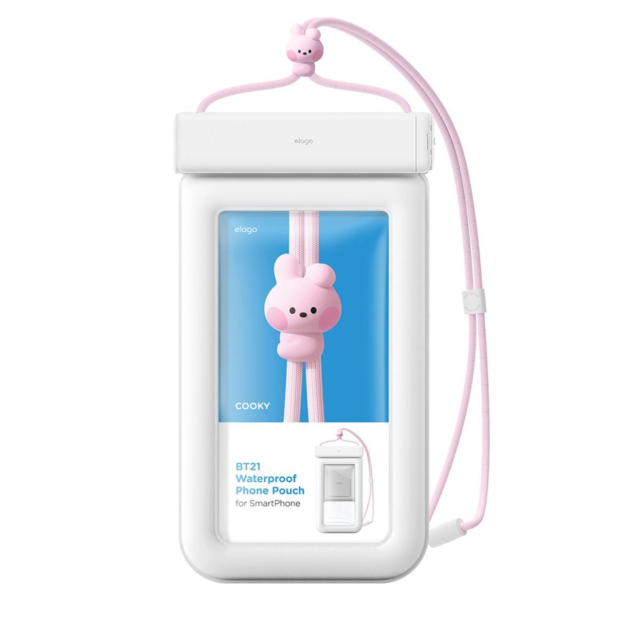 엘라고(ELAGO) BT21 미니니 4중 잠금 스마트폰 방수팩