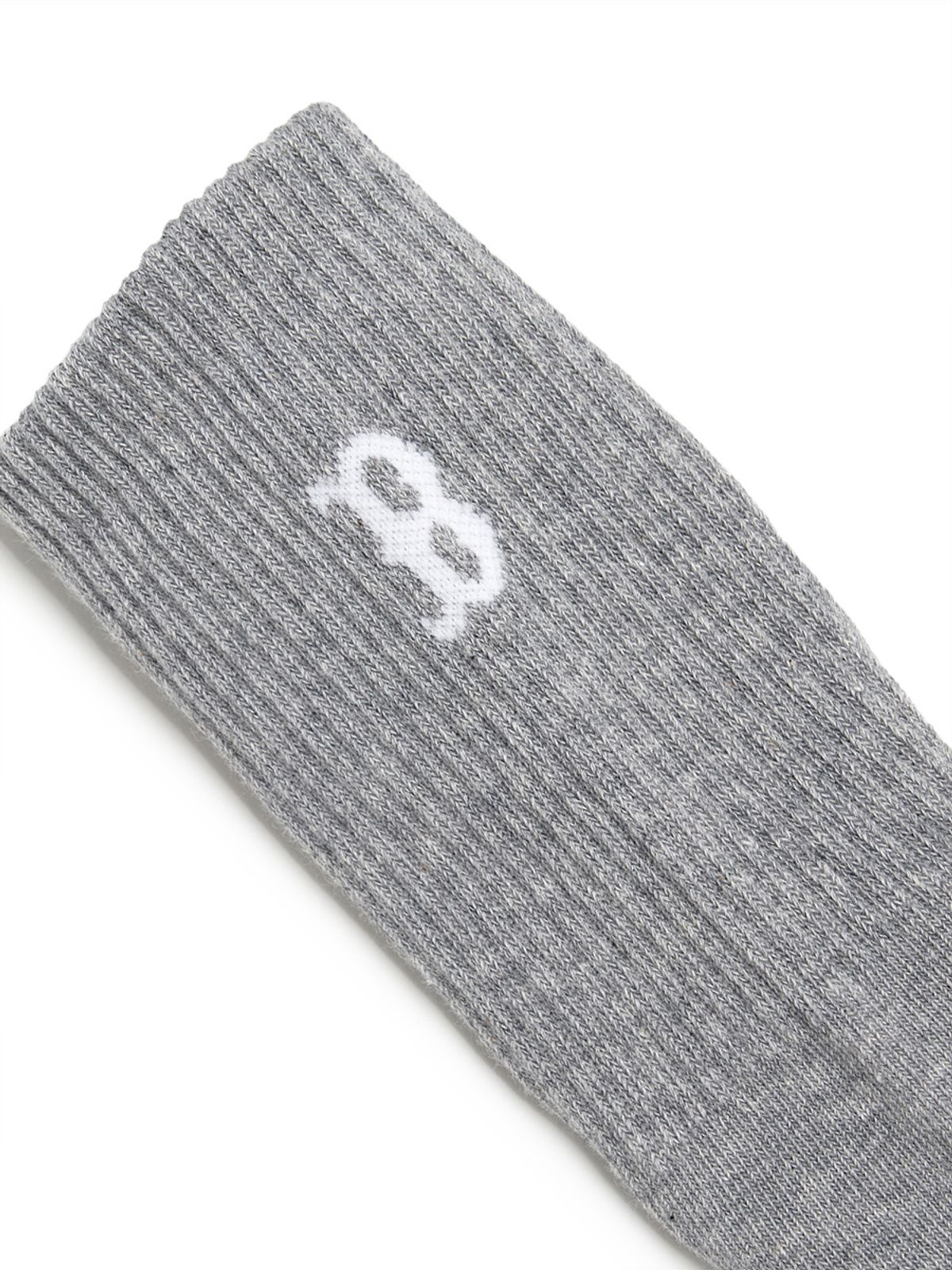 엠엘비(MLB) 스포티브 장목 양말 2족세트 MLB (Melange Grey)