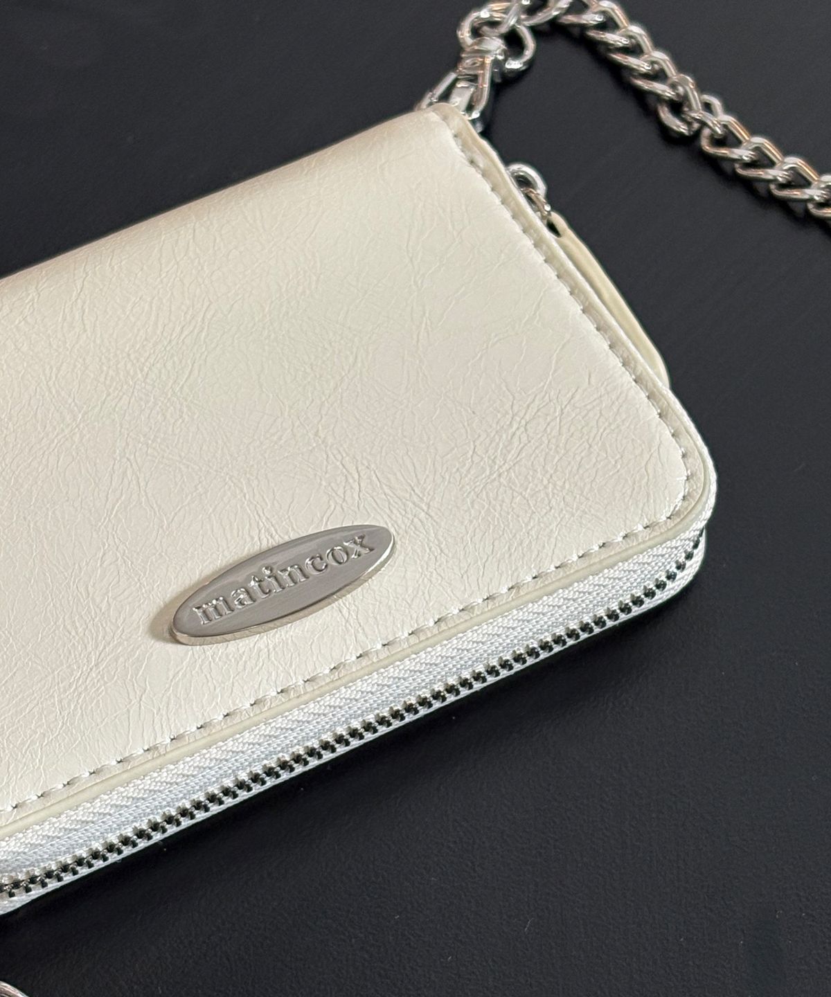 마틴콕스(MATINCOX) Linea Card Wallet - Cream