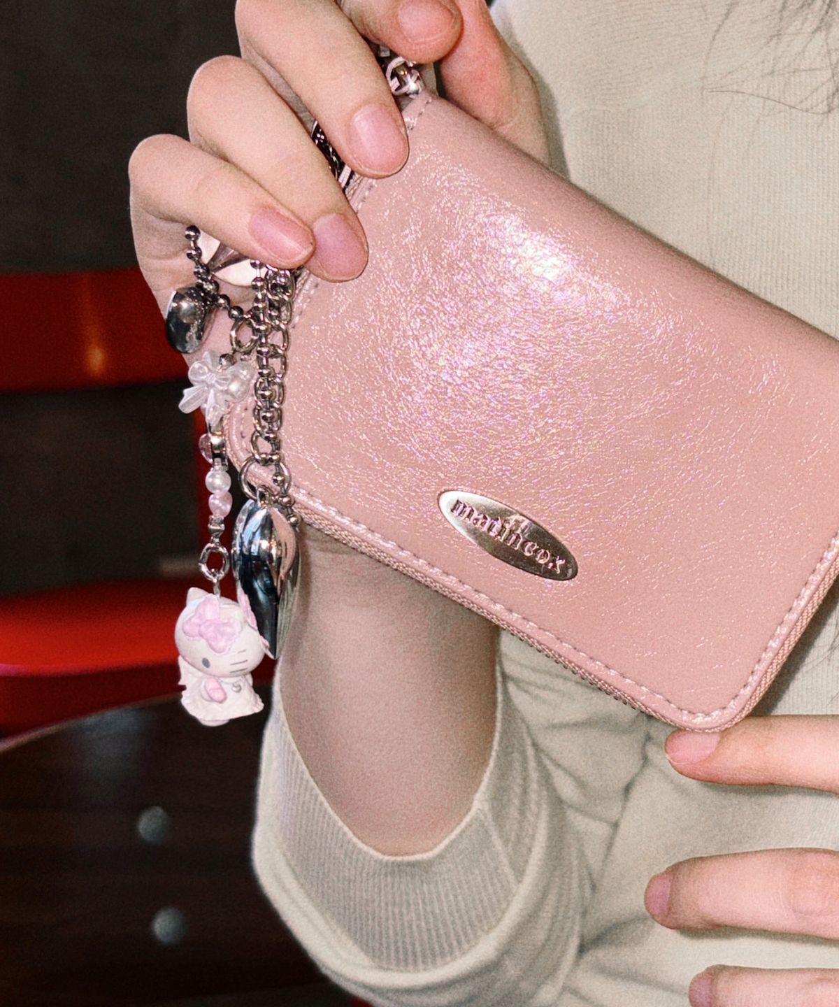 마틴콕스(MATINCOX) Linea Card Wallet - Softpink