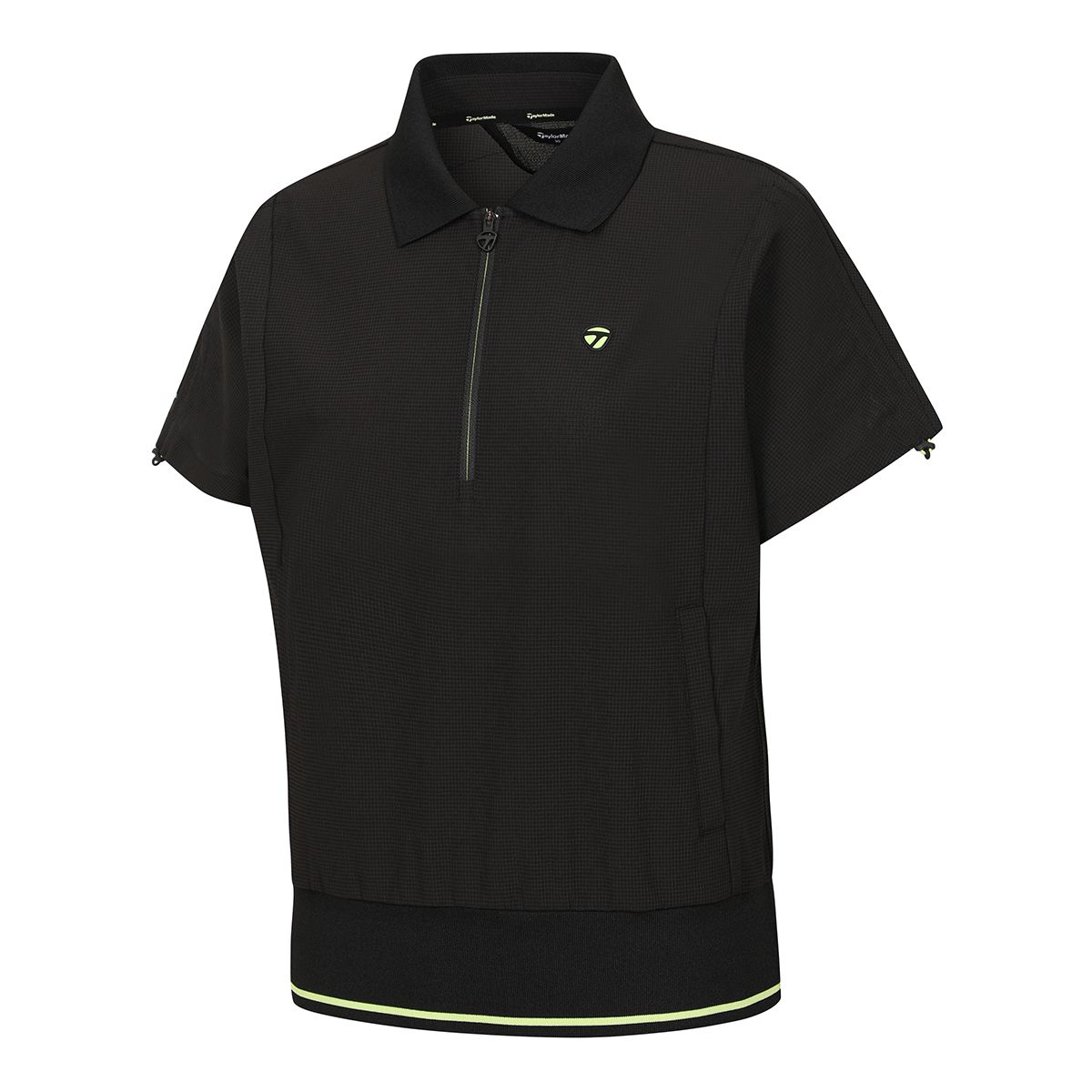 테일러메이드 어패럴(TAYLORMADE APPAREL) 여성 써커 카라 아노락 반팔 점퍼 T8031JO6301-199