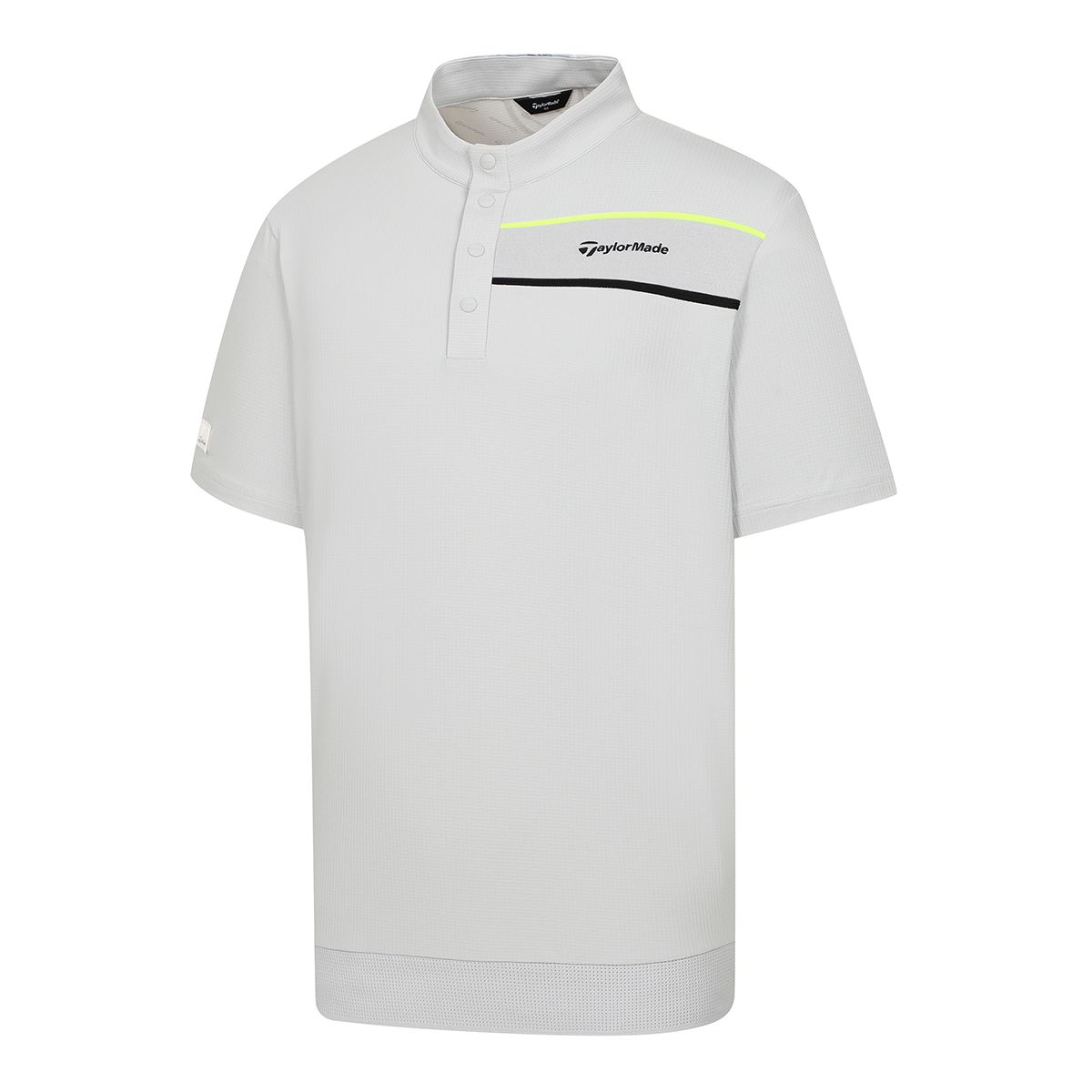 테일러메이드 어패럴(TAYLORMADE APPAREL) 남성 자카드 아노락 반팔 티셔츠 TTO-24HG41-196