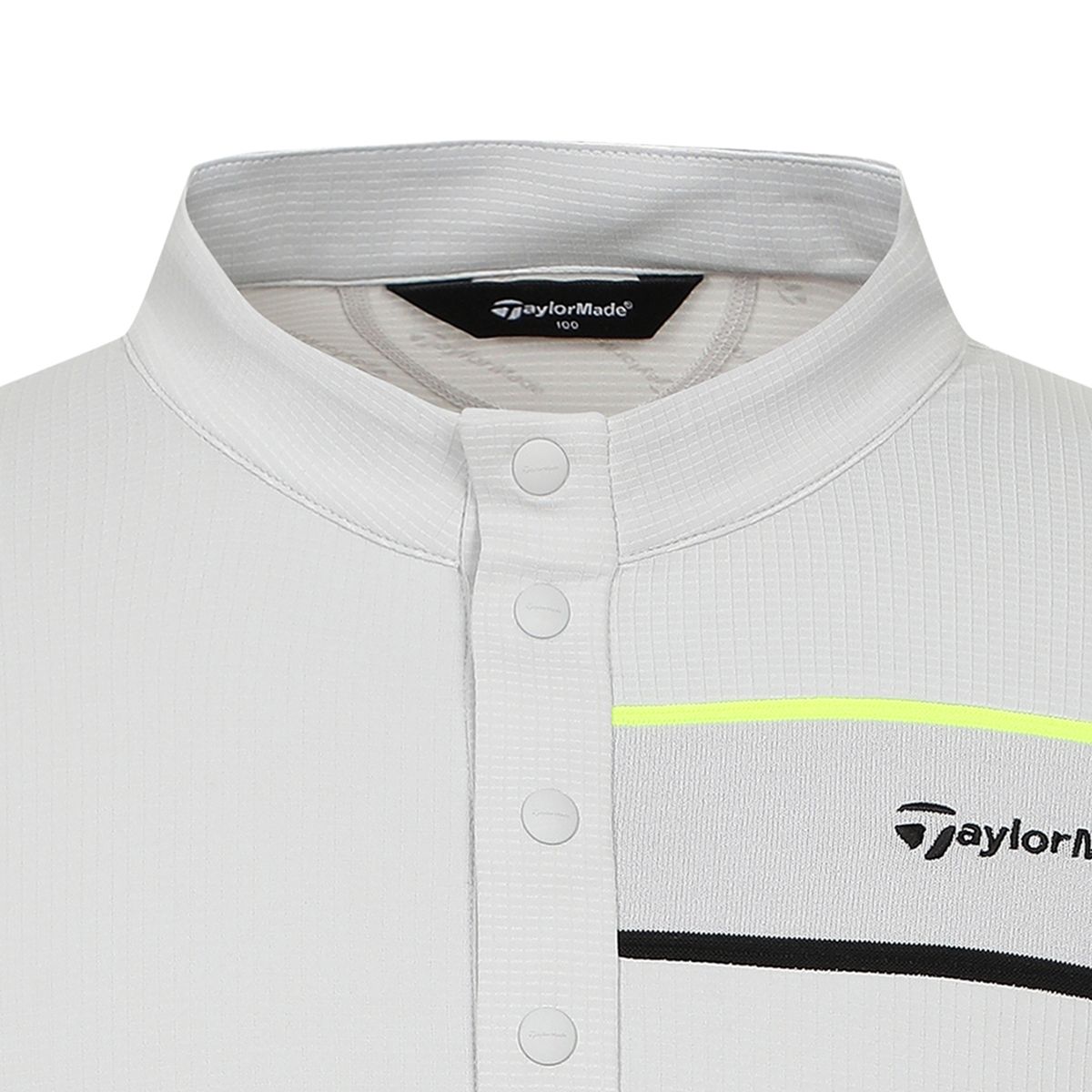 테일러메이드 어패럴(TAYLORMADE APPAREL) 남성 자카드 아노락 반팔 티셔츠 TTO-24HG41-196