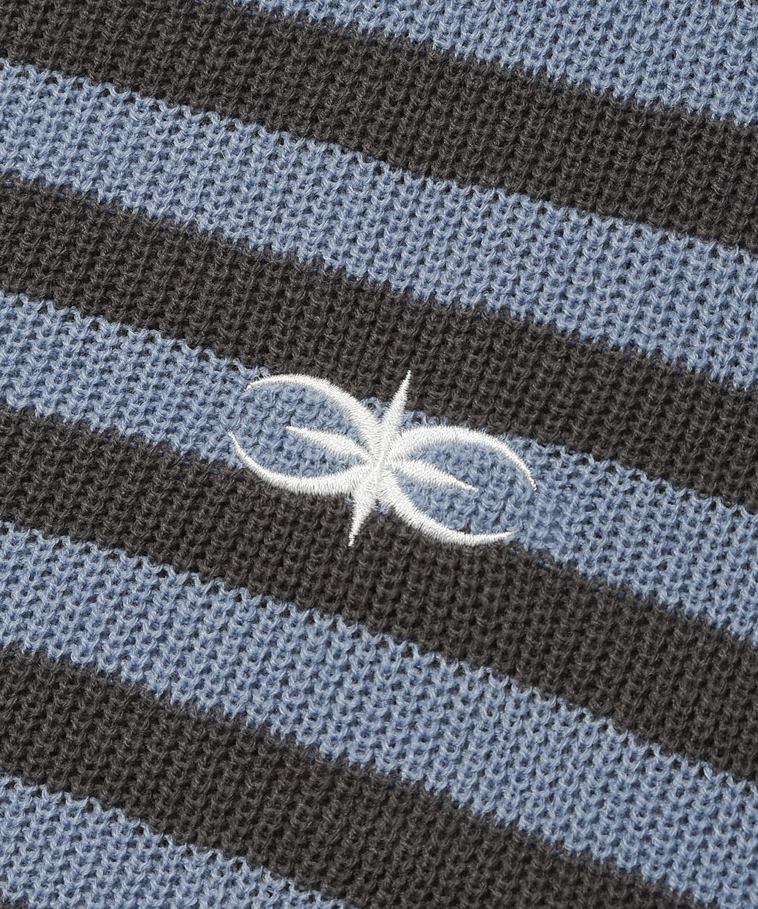 [SAINTPAIN]★25SS★STRIPE SUMMER KNIT ZIPUP MUSINSA | SAINTPAIN SP Stripe Summer Knit Zip-up Blue