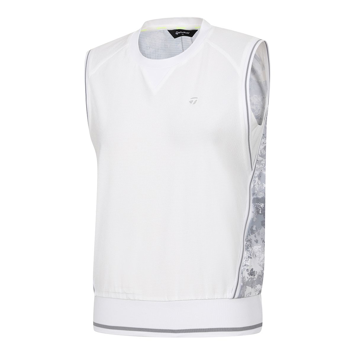 테일러메이드 어패럴(TAYLORMADE APPAREL) 여성 패턴 슬리브리스 티셔츠 TTO-64HG42-100