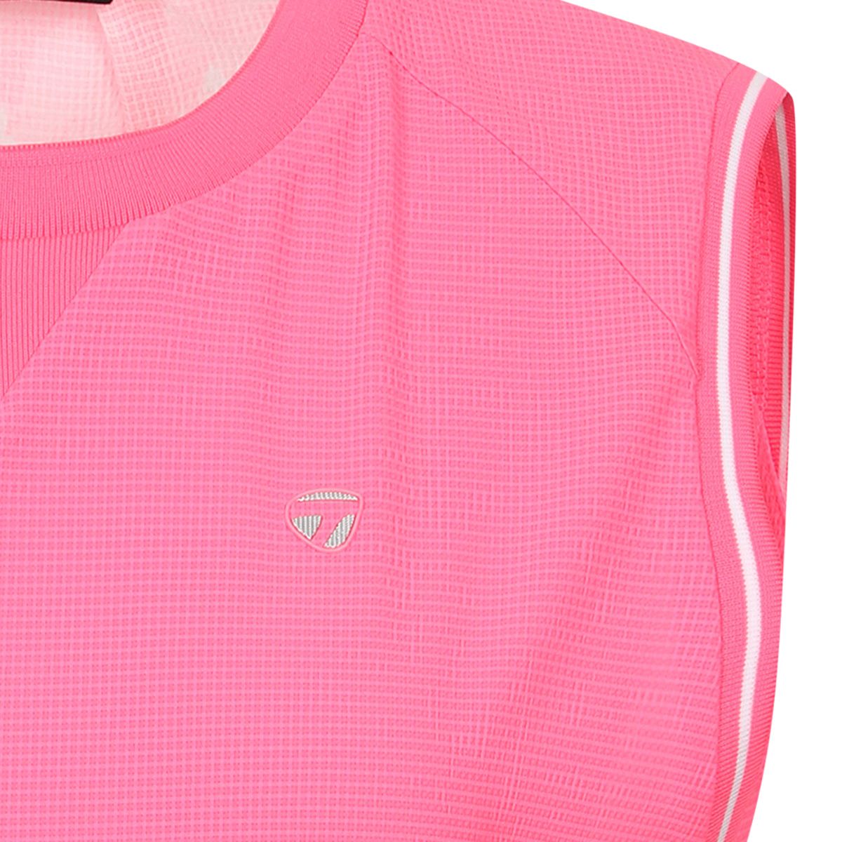 테일러메이드 어패럴(TAYLORMADE APPAREL) 여성 패턴 슬리브리스 티셔츠 TTO-64HG42-410