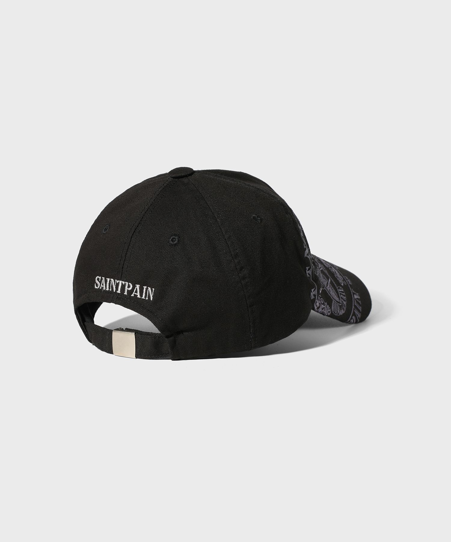 [SAINTPAIN]★25SS★CORPS BALL CAP MUSINSA | SAINTPAIN SP VRTN LOGO BALL CAP-BLACK