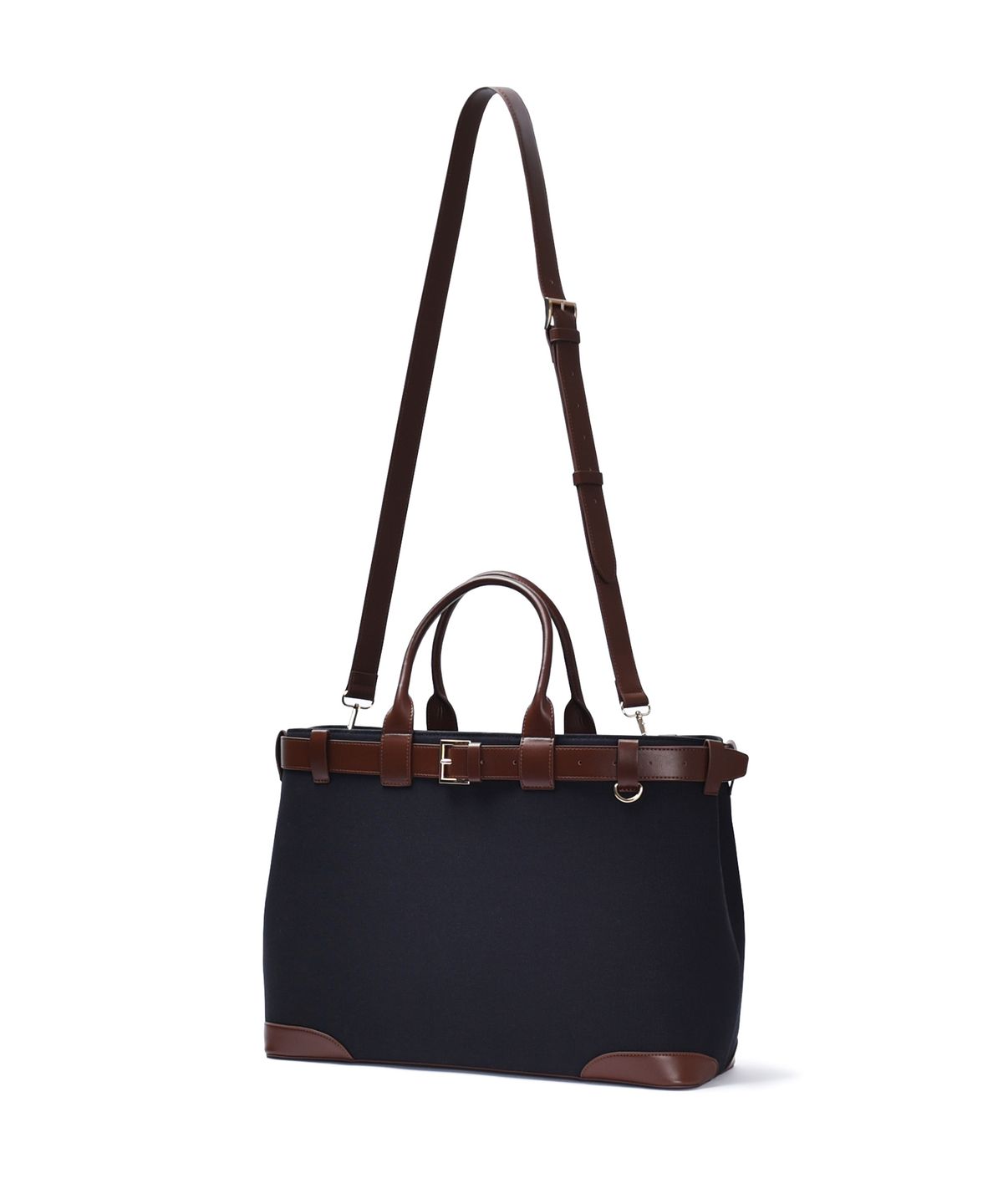 논오버스틱(NONOVERSTIC) Navy Field Bag (XL)