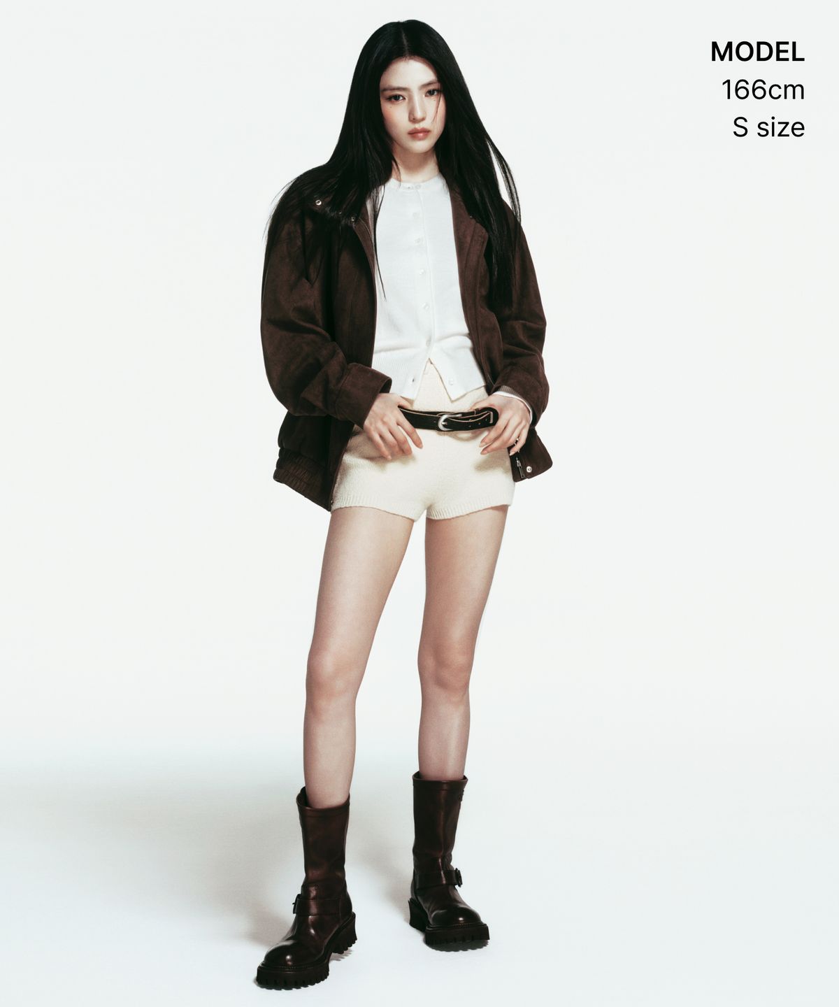 무신사 스탠다드 우먼(MUSINSA STANDARD WOMAN) 우먼즈 에센셜 라운드 넥 가디건 [아이보리]