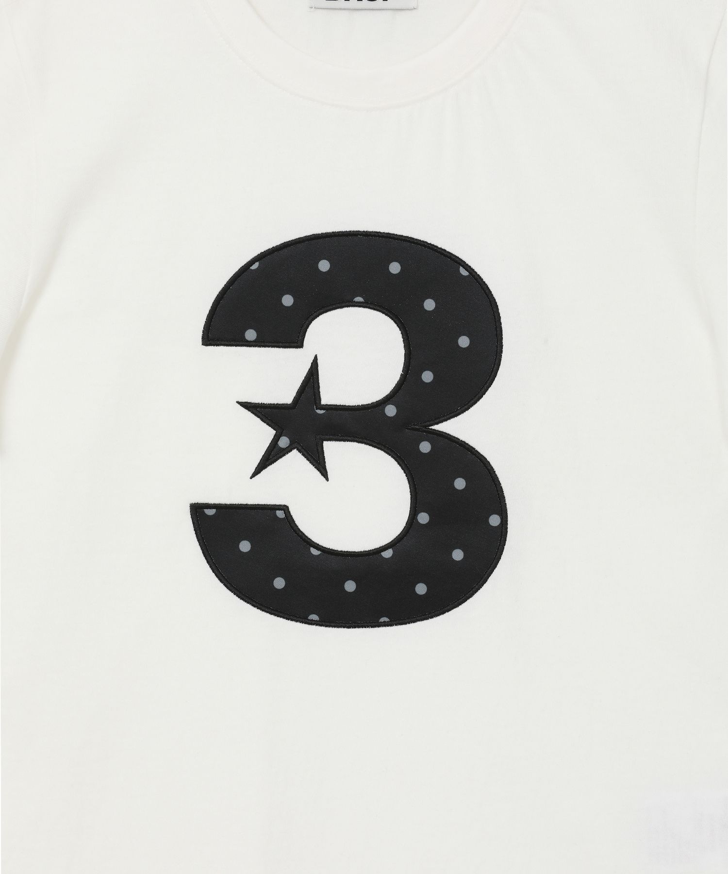 ◆25SS BAUF 3 logo dot slim fit t-shirt/4色◆ MUSINSA | BAUF 3 logo dot slim fit t-shirt [white]