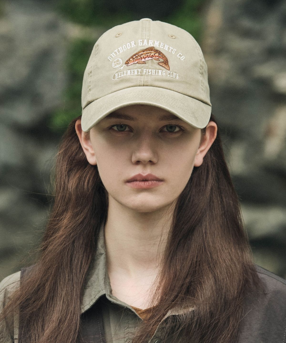 힐리먼트(HELEMENT) 벨리 워시드 데드 볼캡 (BEIGE)