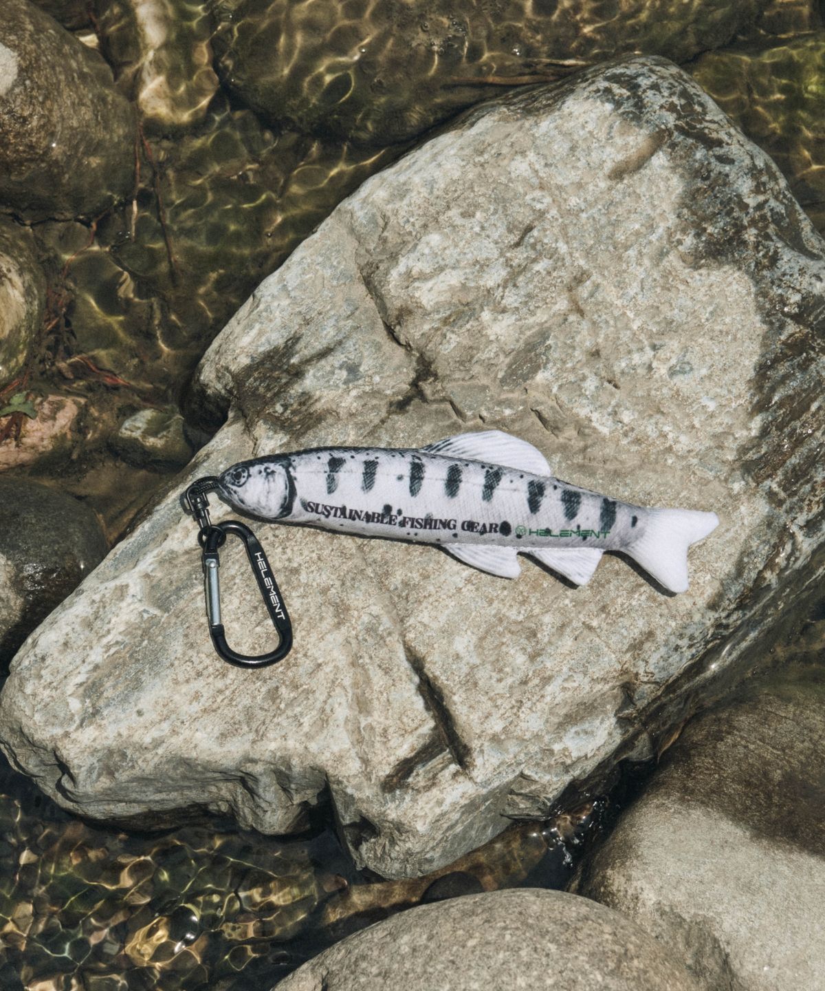 힐리먼트(HELEMENT) 산천어 캐치토템 키링 (GREY)