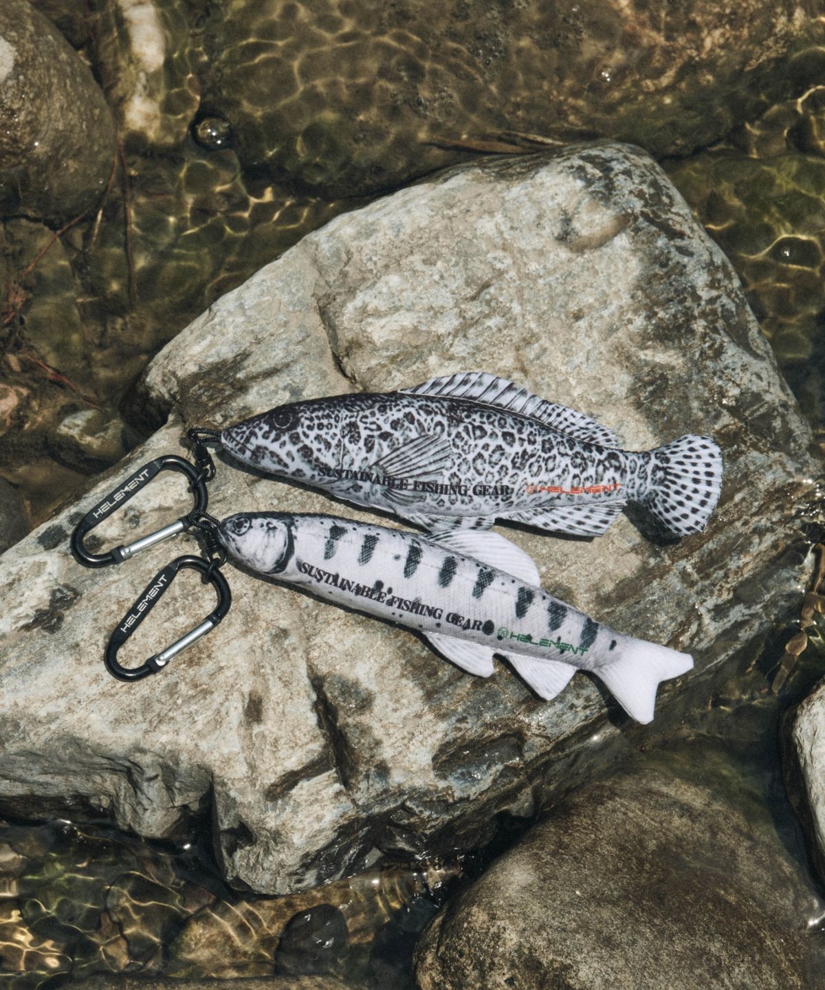 힐리먼트(HELEMENT) 쏘가리 캐치토템 키링 (CAMO)