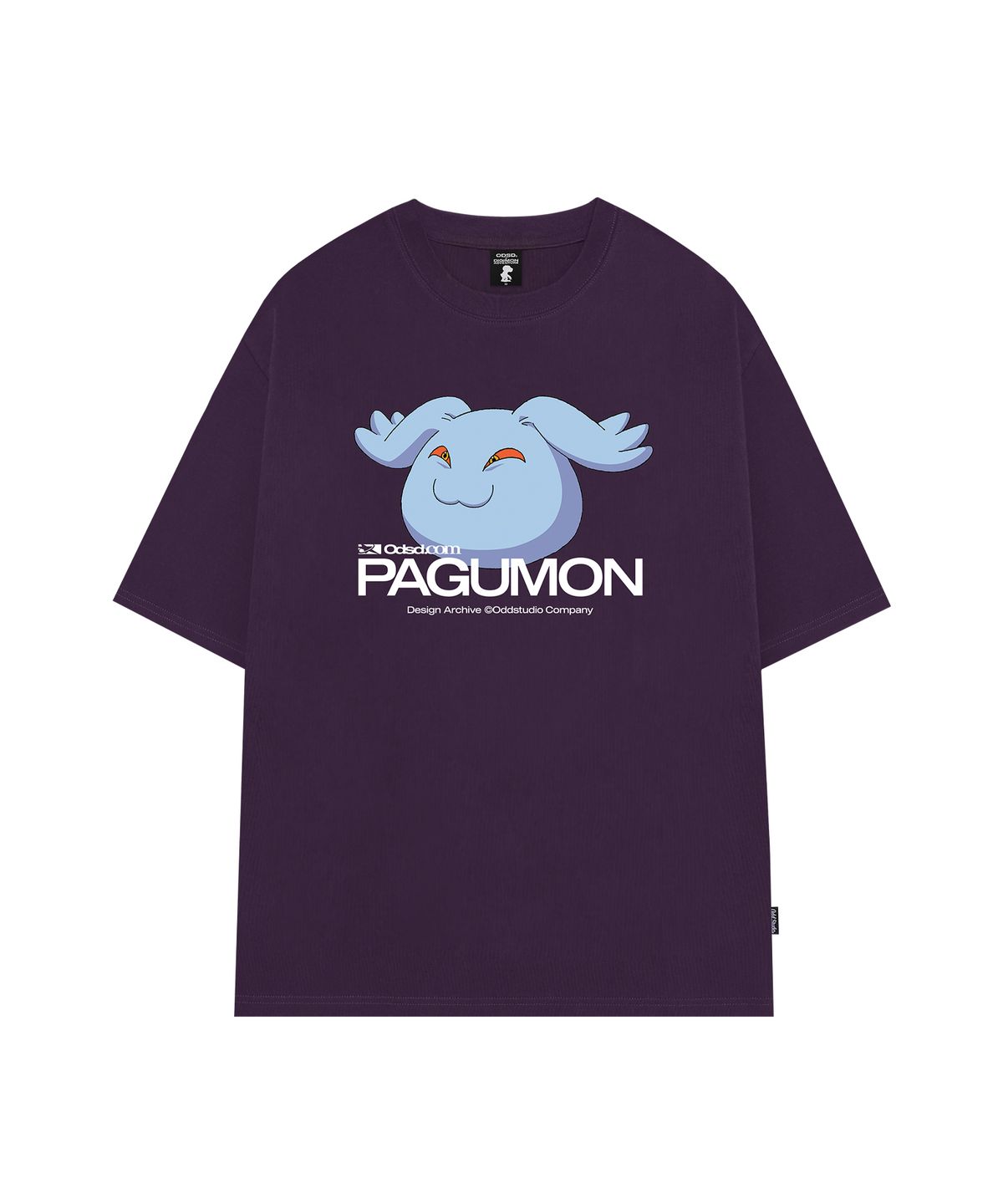 오드스튜디오(ODDSTUDIO) [디지몬 어드벤처] Pagumon Overfit T-shirt - 3COLOR