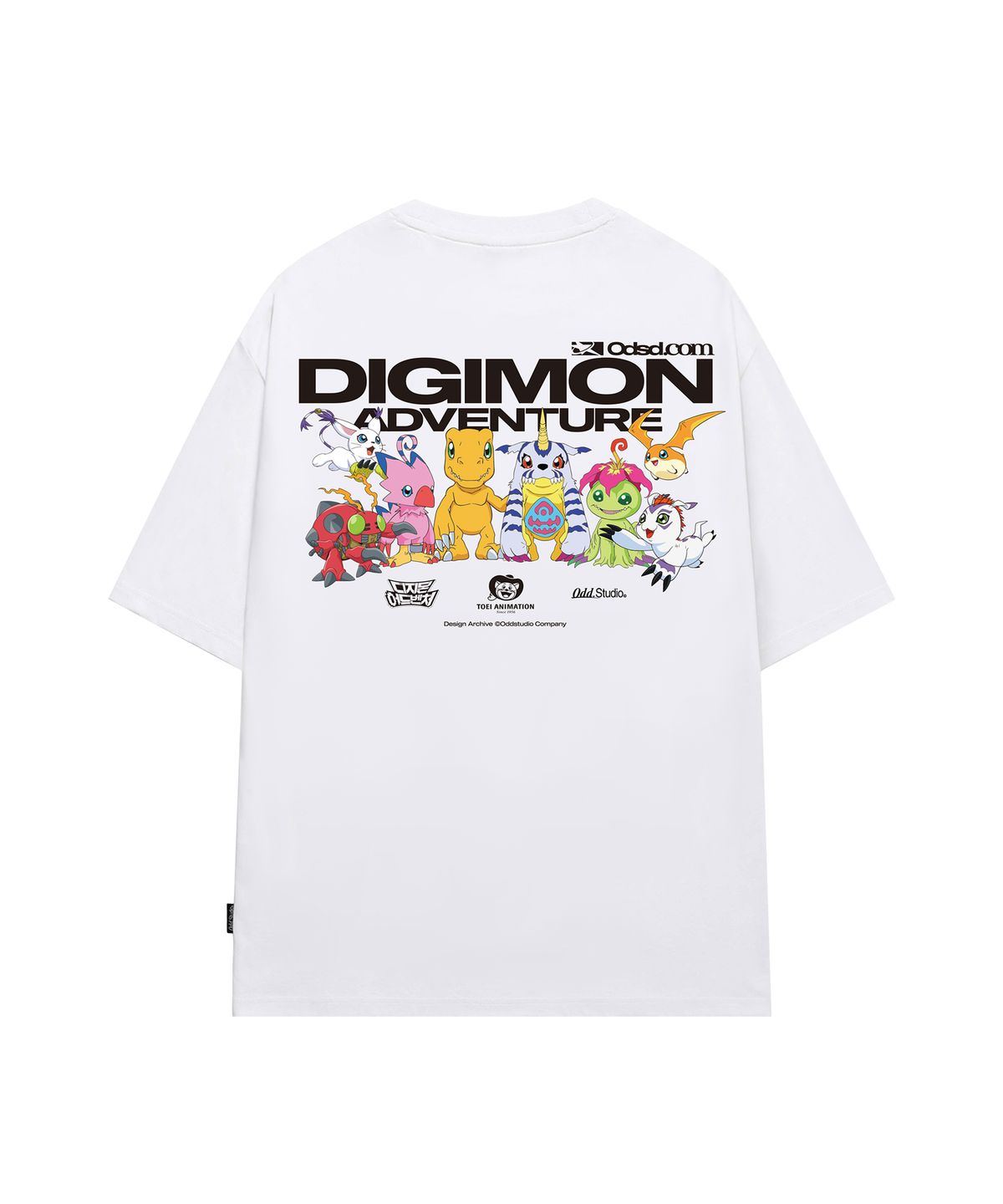 오드스튜디오(ODDSTUDIO) [디지몬 어드벤처] Digimon Adventure Overfit T-shirt - 2COLOR