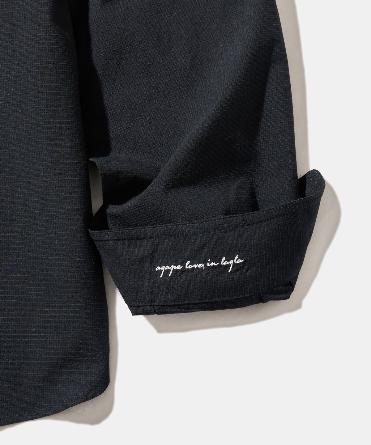 다이아몬드 레이라(DIAMOND LAYLA) UV Airy Black Linen Shirt S174