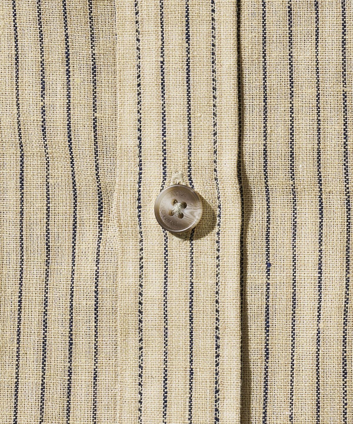 다이아몬드 레이라(DIAMOND LAYLA) UV Organic Heritage Linen Stripe Shirt S176