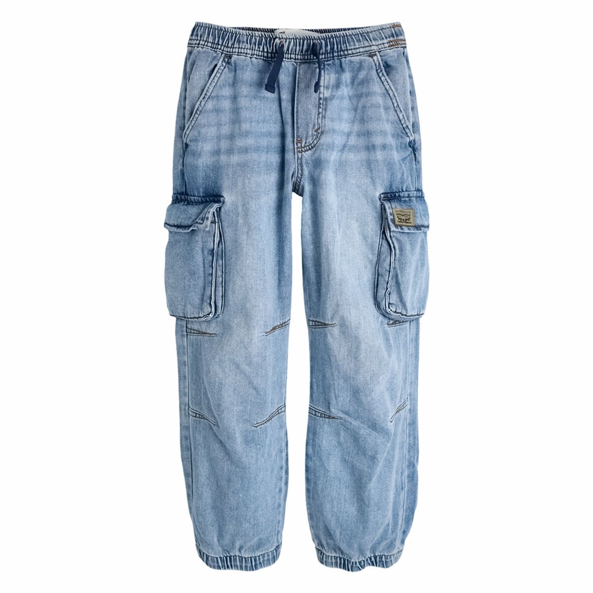 리바이스 키즈(LEVIS KIDS) 데님파라슈트카고팬츠 (주니어) 라이트 블루