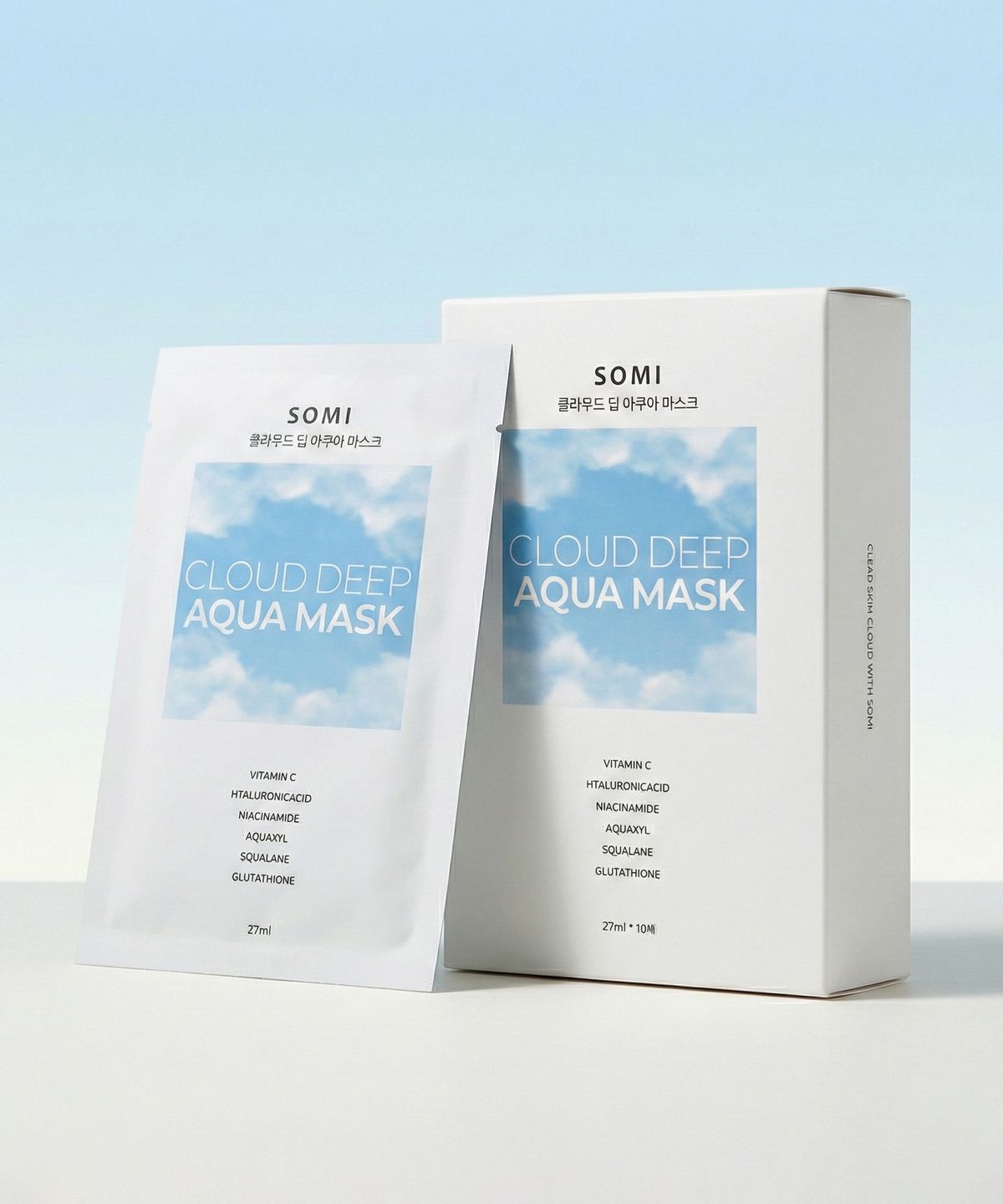 소미(SOMI) 클라우드 딥 아쿠아 마스크 27ml 10매