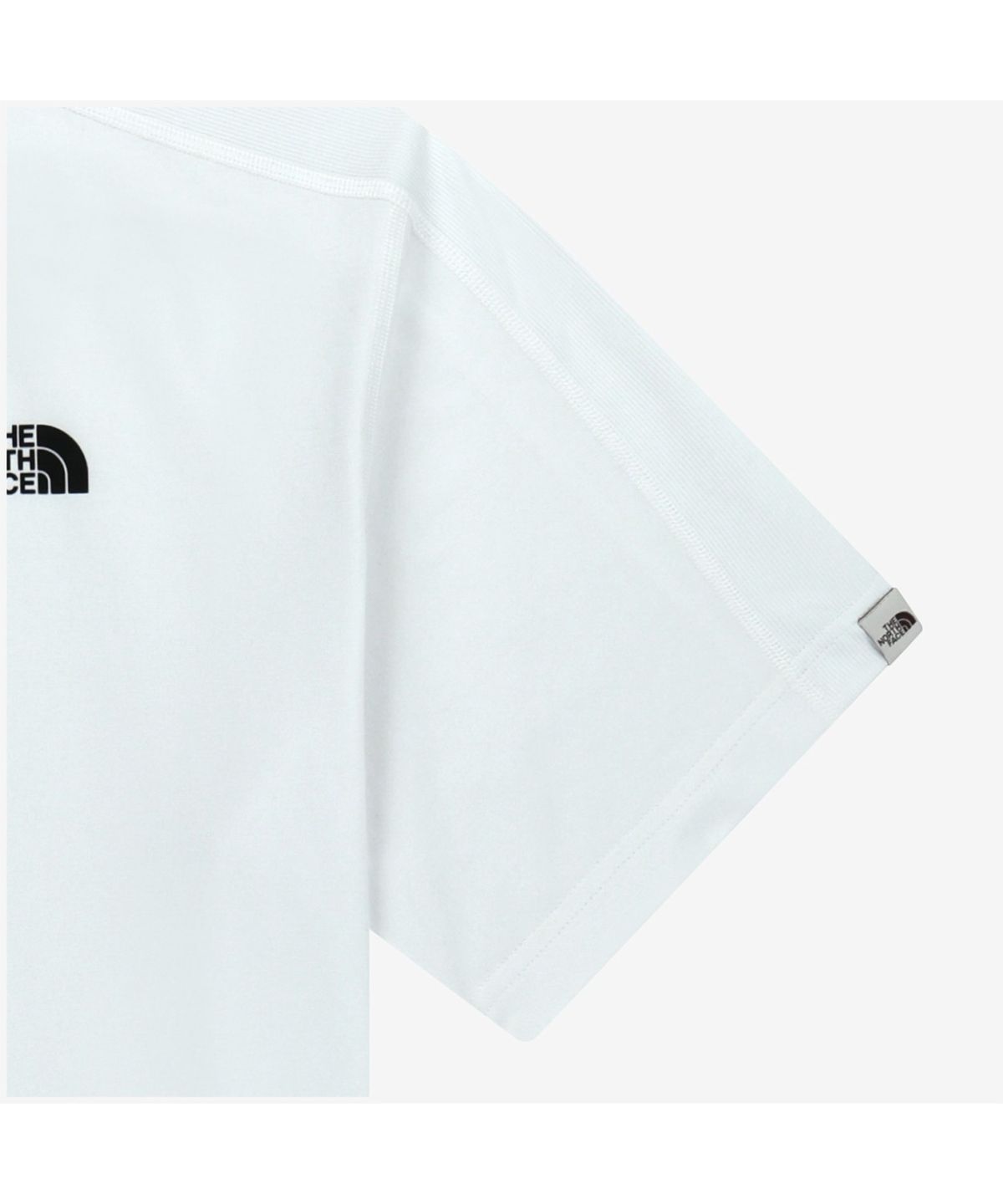 노스페이스(THE NORTH FACE) NT7UR15J 하이브리드 와플 반팔 라운드티 WHITE