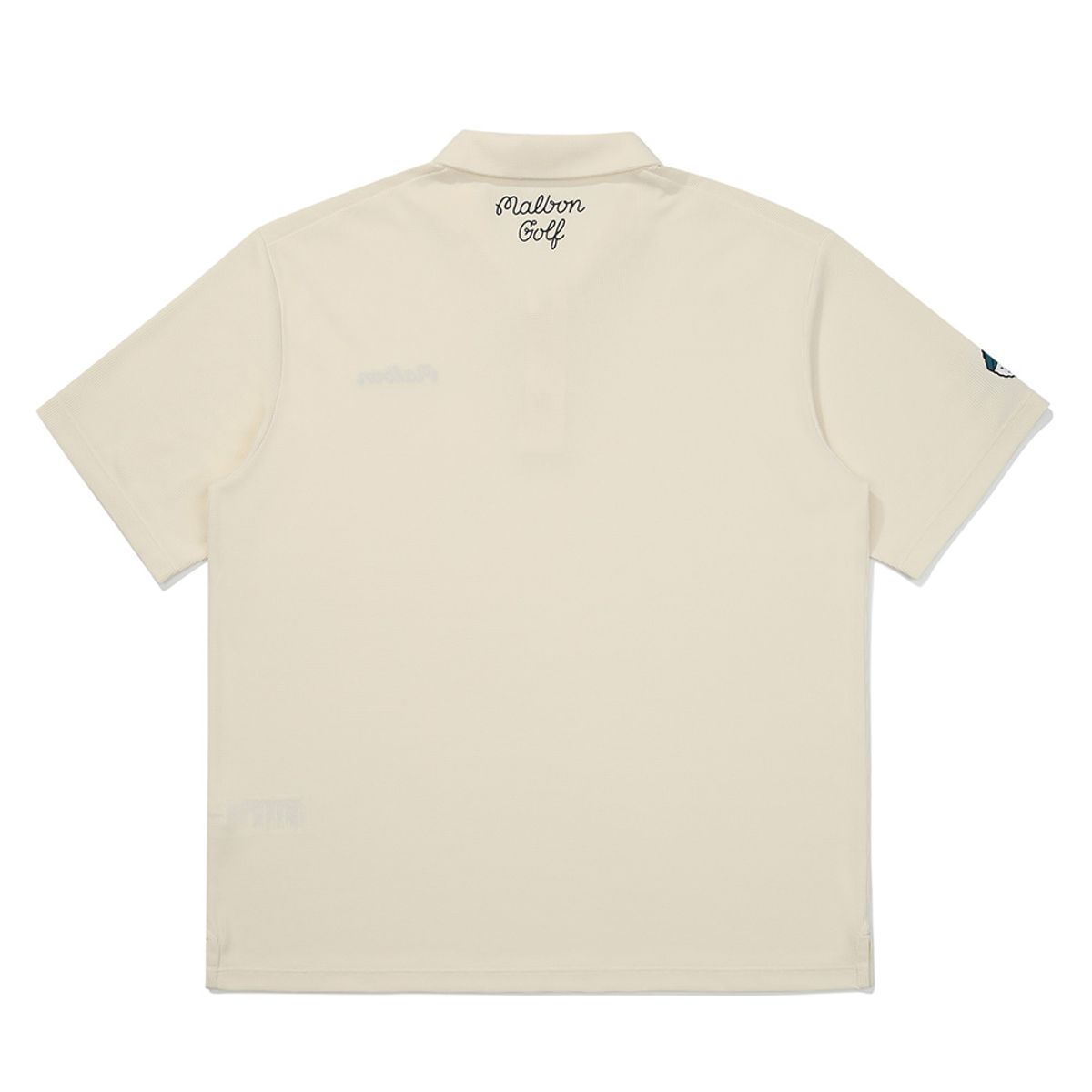 말본 골프(MALBON GOLF) M 엠보 폴로 티셔츠 CREAM (MAN)