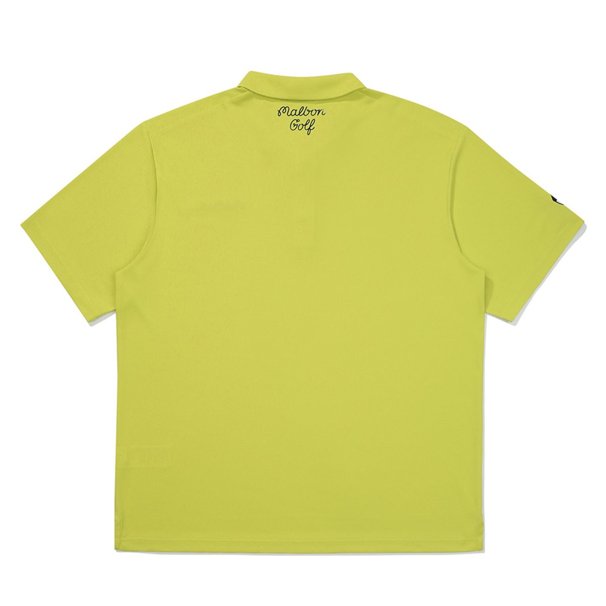 말본 골프(MALBON GOLF) M 엠보 폴로 티셔츠 LIME (MAN)