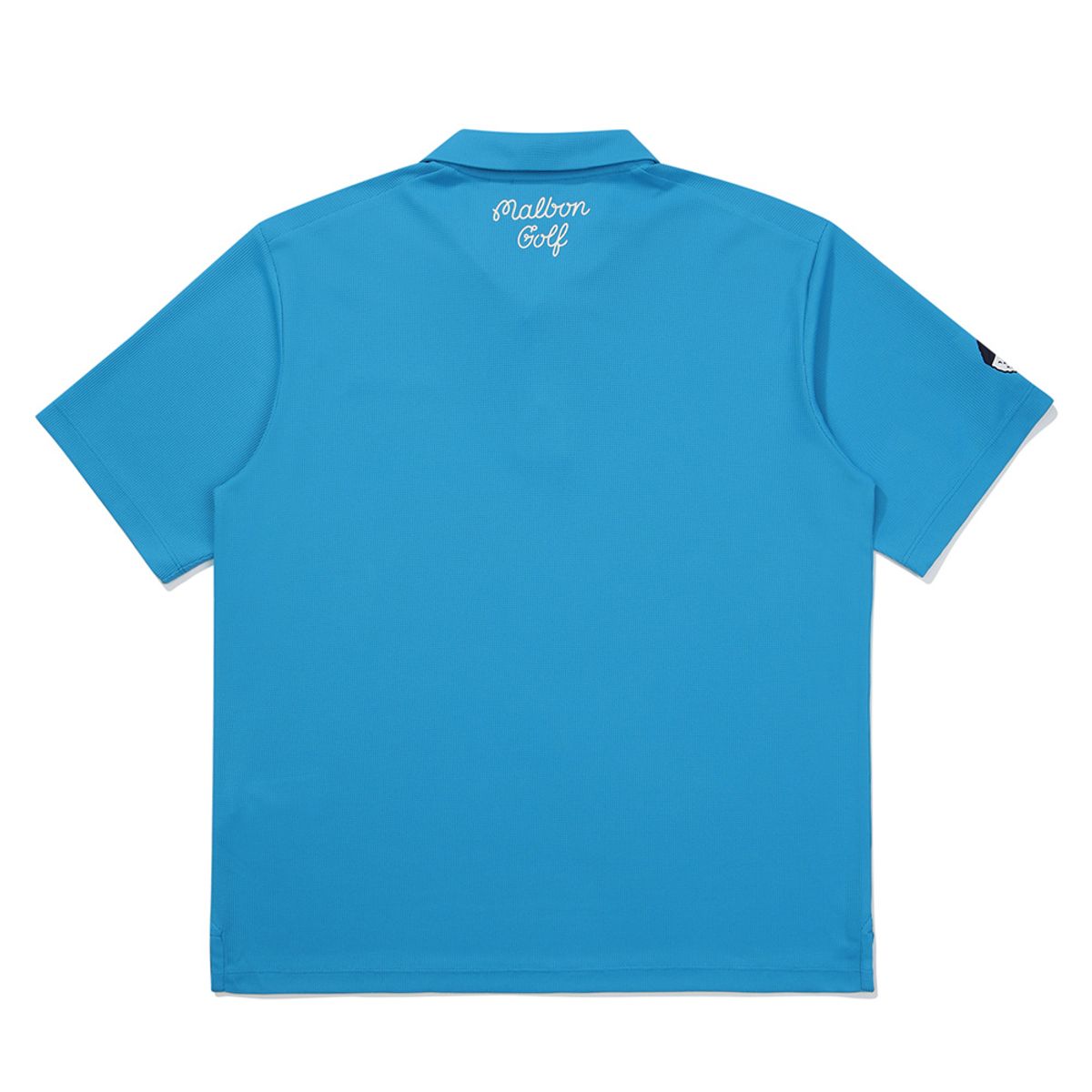 말본 골프(MALBON GOLF) M 엠보 폴로 티셔츠 BLUE (MAN)