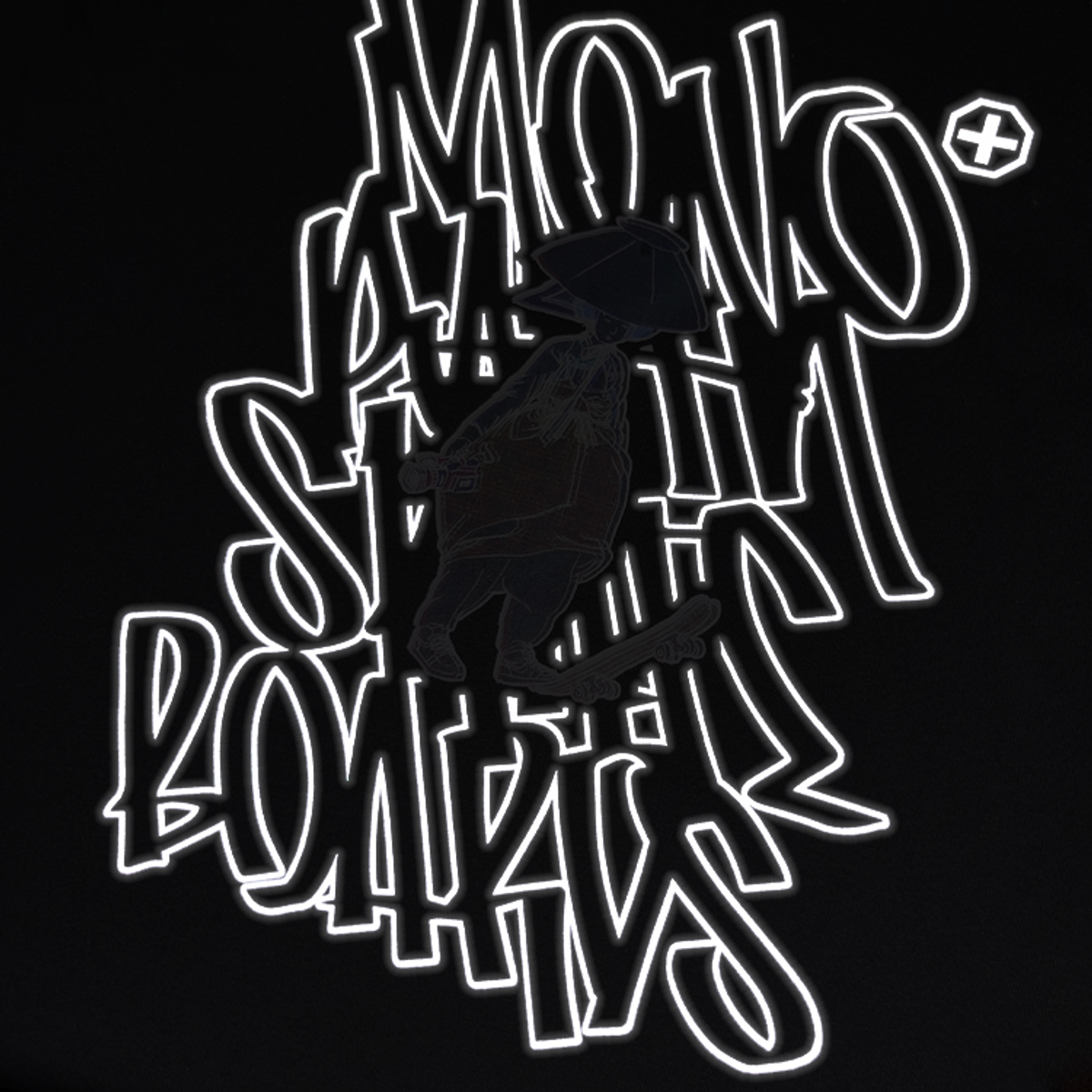 모노파틴(MONOPATIN) tms sinyunbok woman with vx1000 heavy weight t-shirt - bk