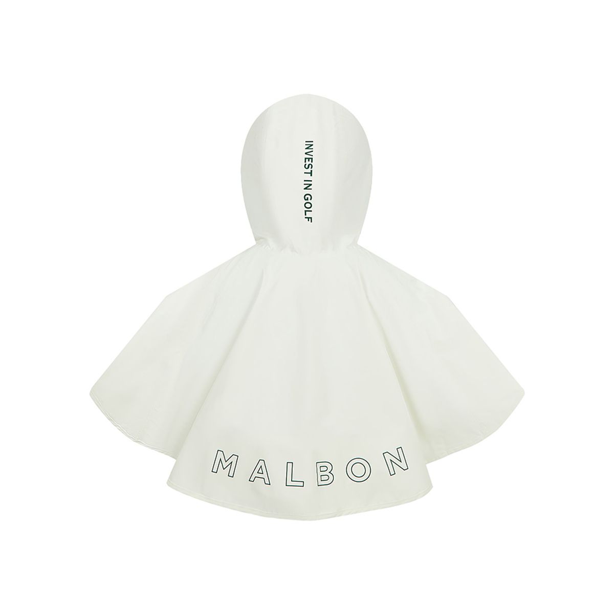 말본 골프(MALBON GOLF) 레인 후드 WHITE