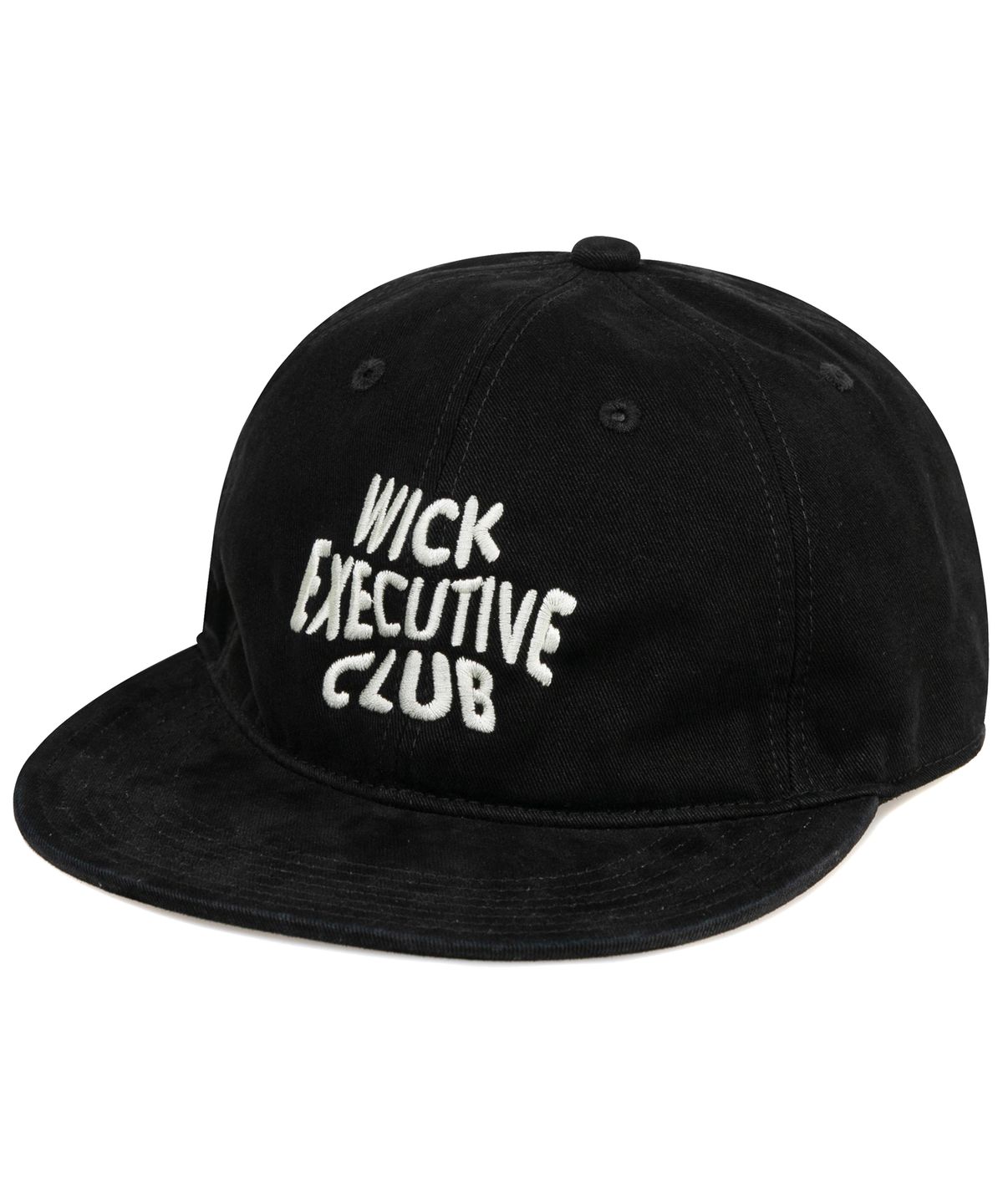 윅(WICK) EXECUTIVE CLUB 웨이브 스모크 워시 플랫 캡