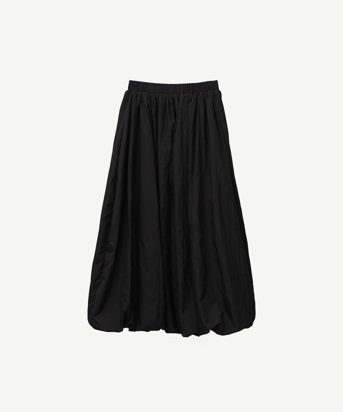 로시로우(LOSSYROW) Balloon Long Skirt Black