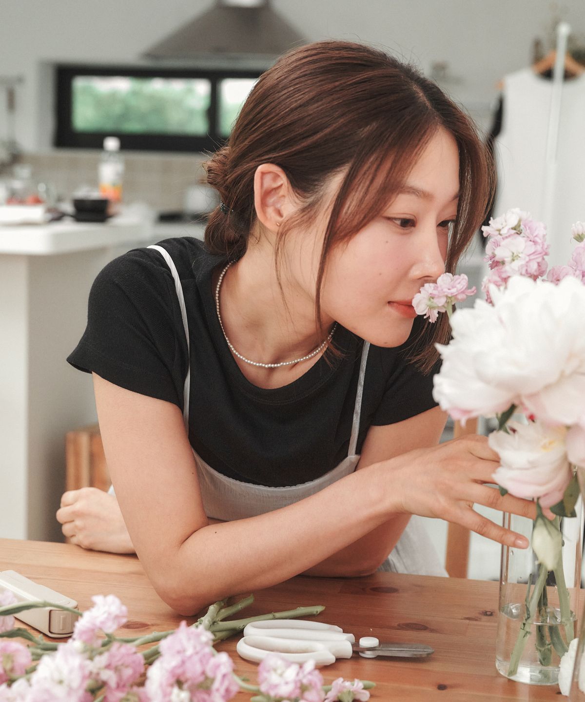 로시로우(LOSSYROW) Basic Round T-shirt Black