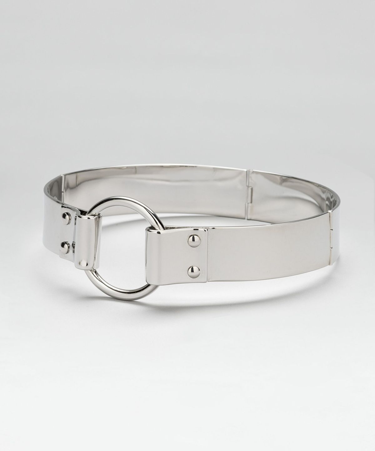 032씨(032C) (W) 링 초커 실버 RING CHOKER SILVER