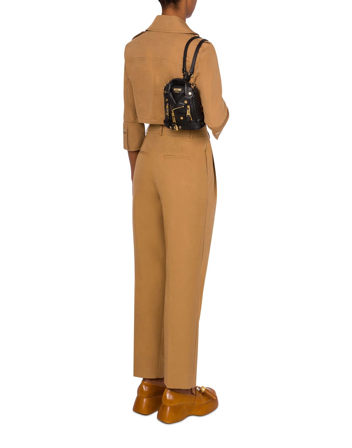 모스키노(MOSCHINO) 나파 레더 바이커 미니백팩