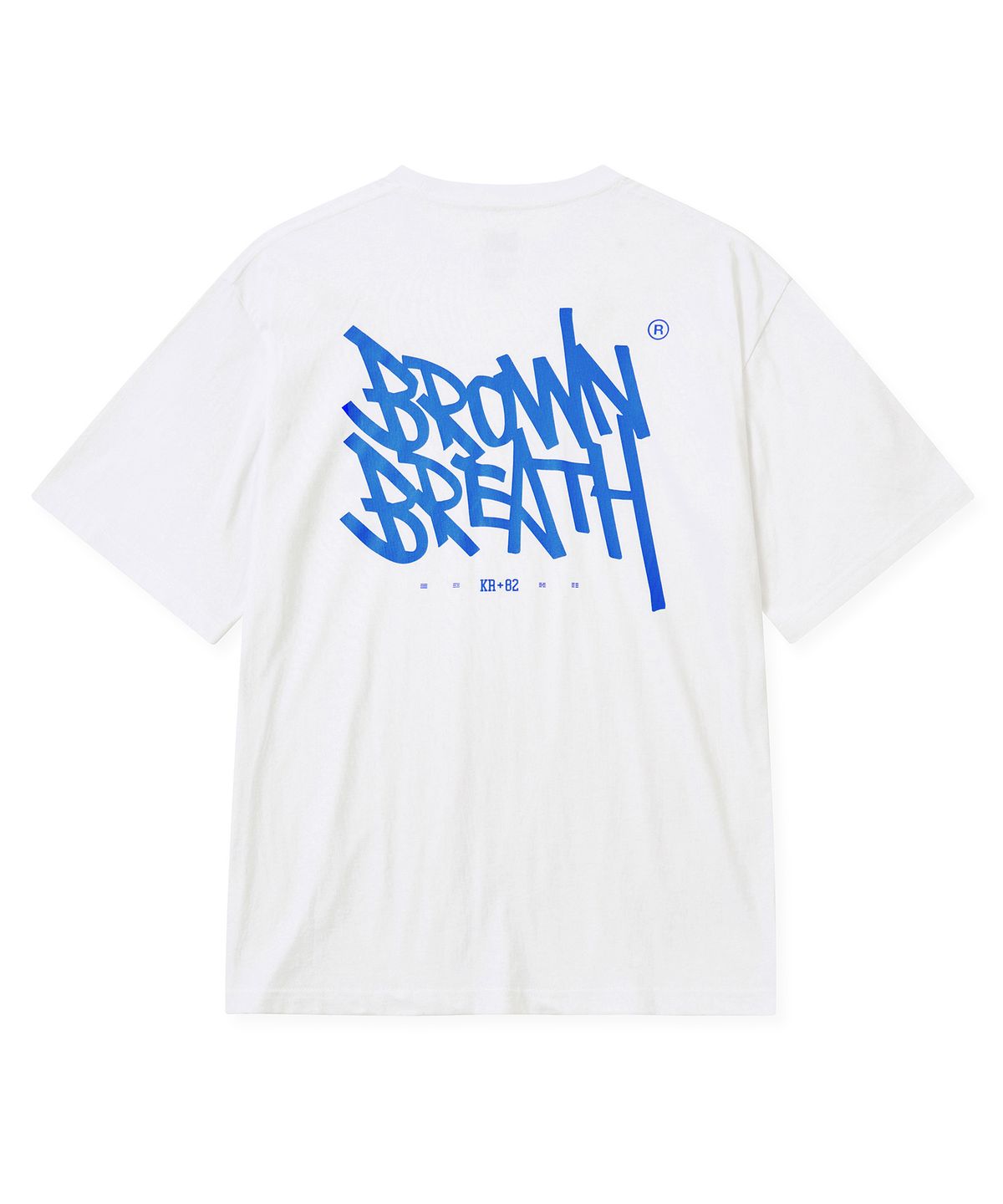브라운브레스(BROWNBREATH) BXR REDBULL TAG TEE - WHITE