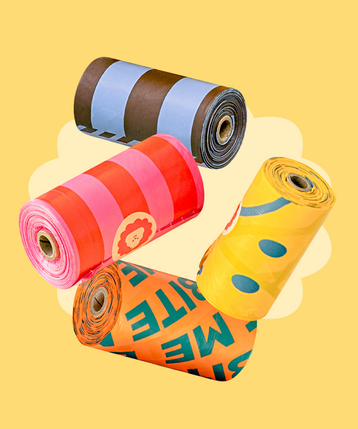 바잇미(BITEME) 컬러팝 풉백 배변봉투 120매