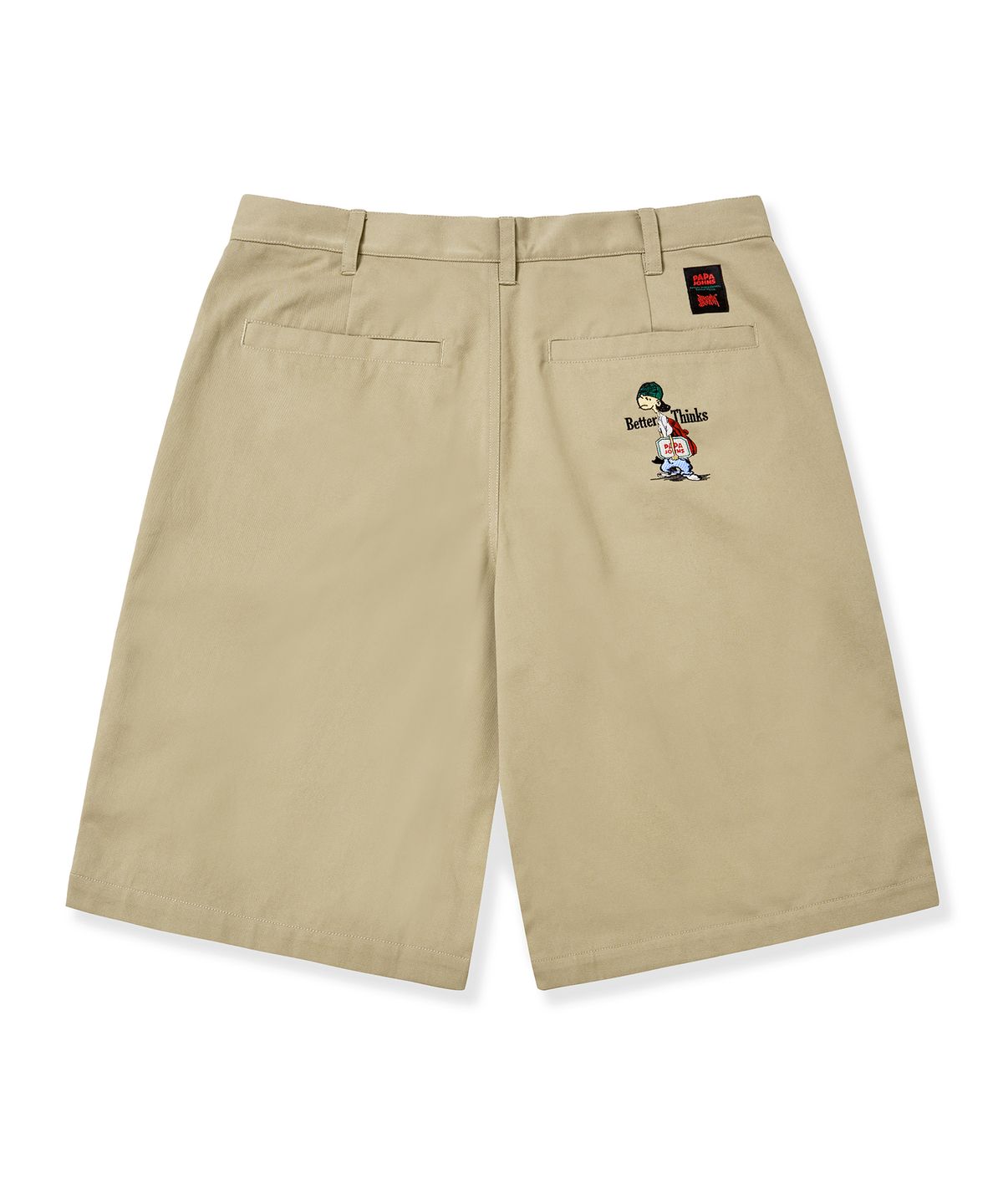 브라운브레스(BROWNBREATH) BXP CHINO SHORTS - BEIGE