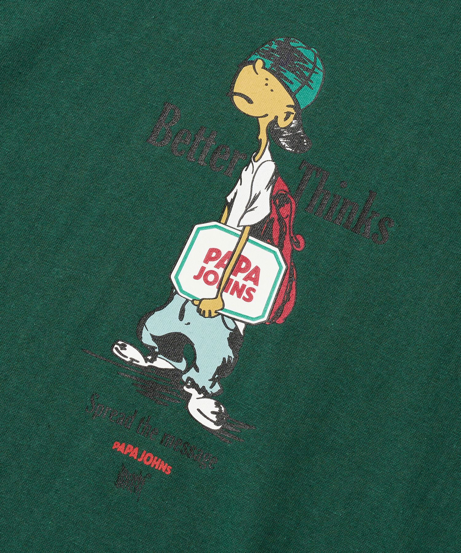 【BROWN BREATH】送料・関税込★BXP BETTER THINKS TEE MUSINSA公式 | BROWNBREATH BXP BETTER THINKS TEE - GREEN