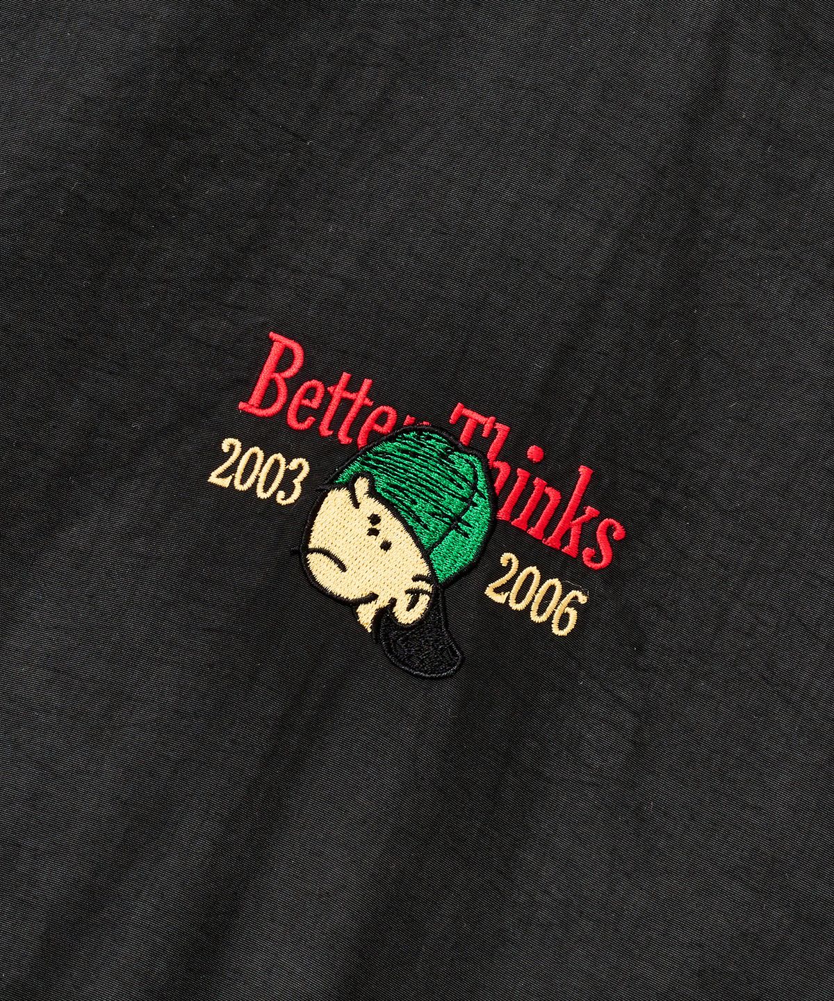 브라운브레스(BROWNBREATH) BXP WOVEN CREWNECK - BLACK
