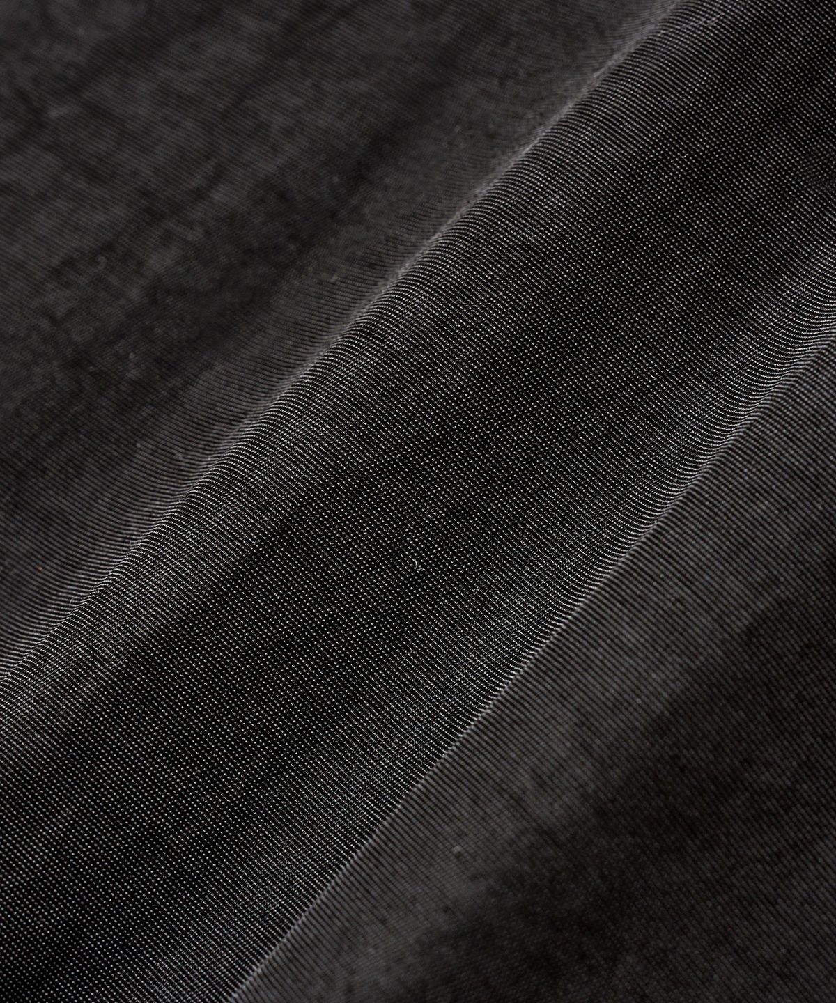 브라운브레스(BROWNBREATH) BXP WOVEN CREWNECK - BLACK