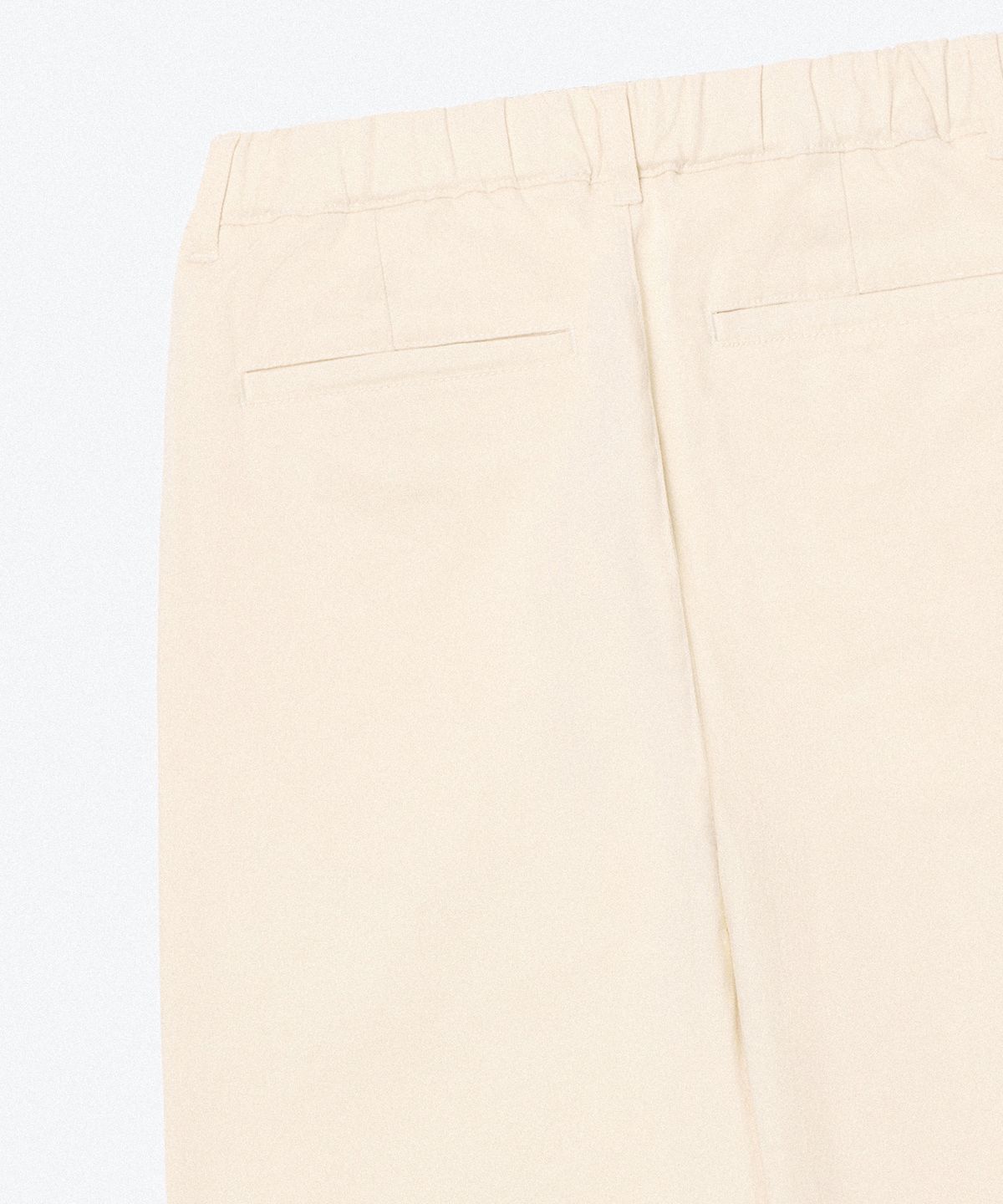무신사 스탠다드 키즈(MUSINSA STANDARD KIDS) 레귤러 핏 밴딩 치노 팬츠 [크림]