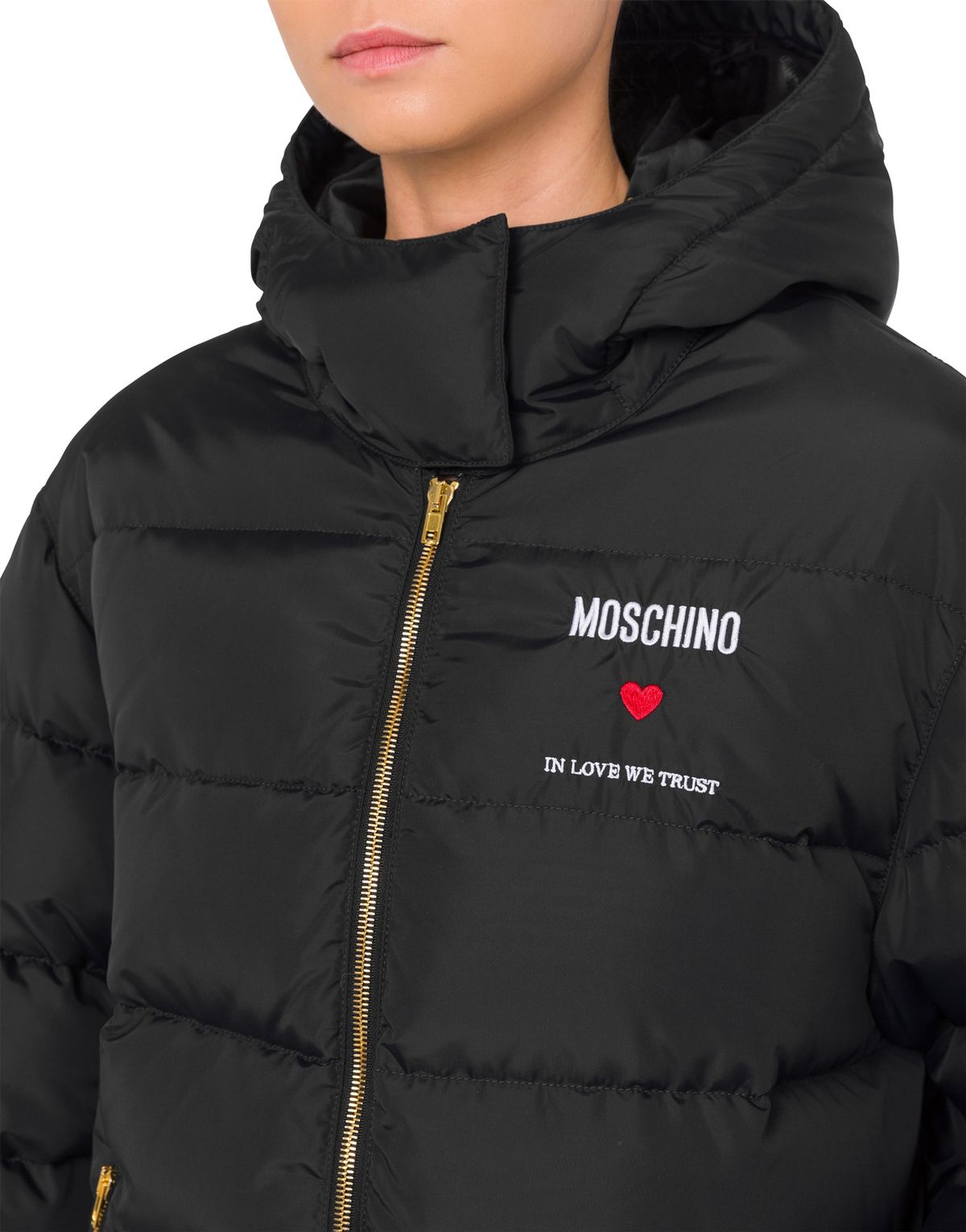모스키노(MOSCHINO) 아이코닉 지퍼 로고 자켓