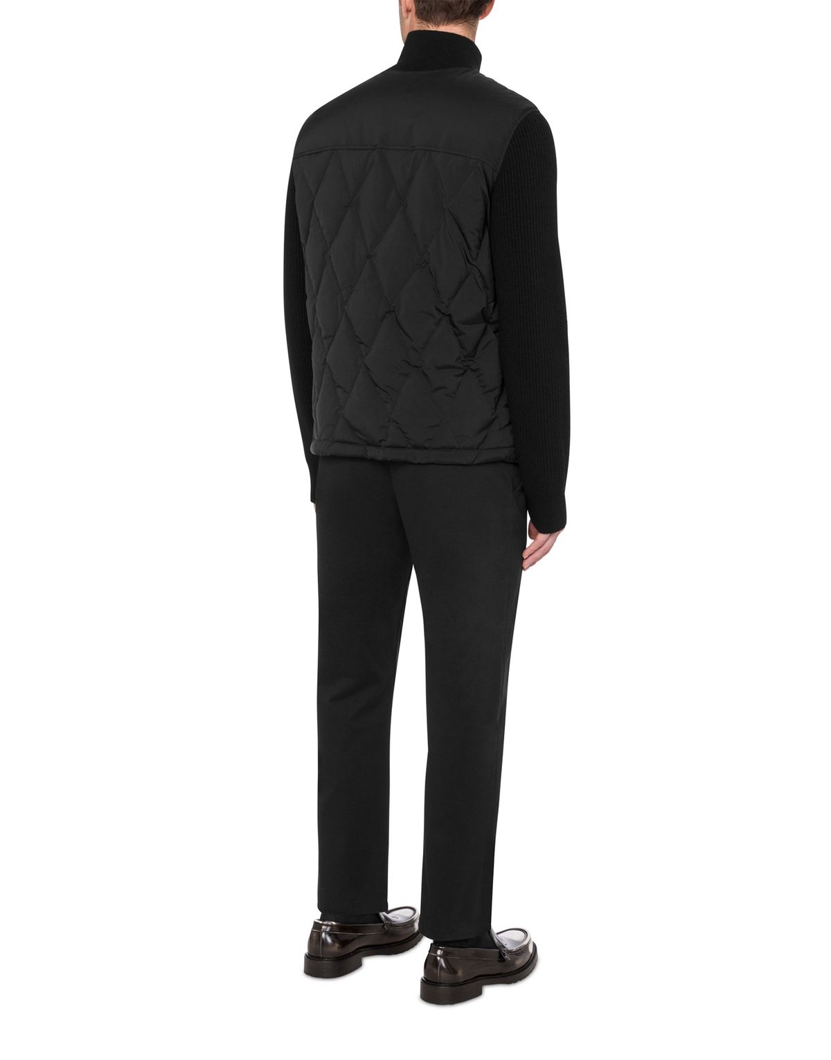 모스키노(MOSCHINO) 업사이드 로고 라이트 자켓