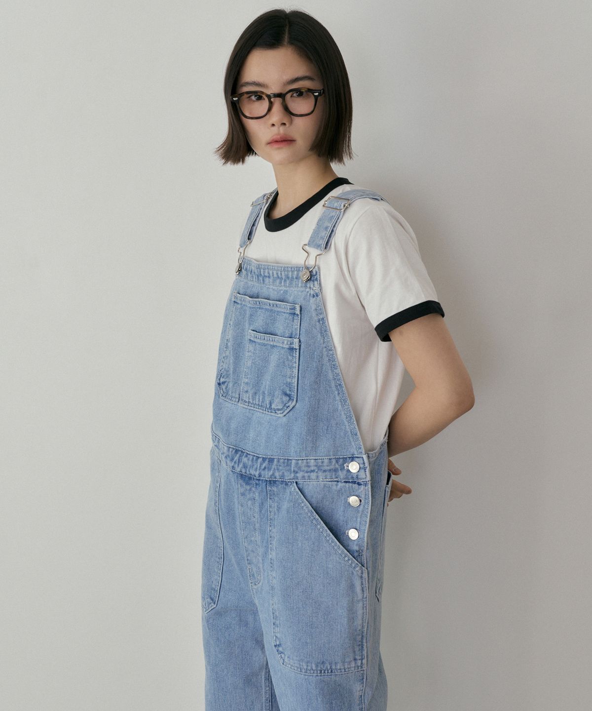 리올그(REORG) ASP DENIM OVERALL BLUE