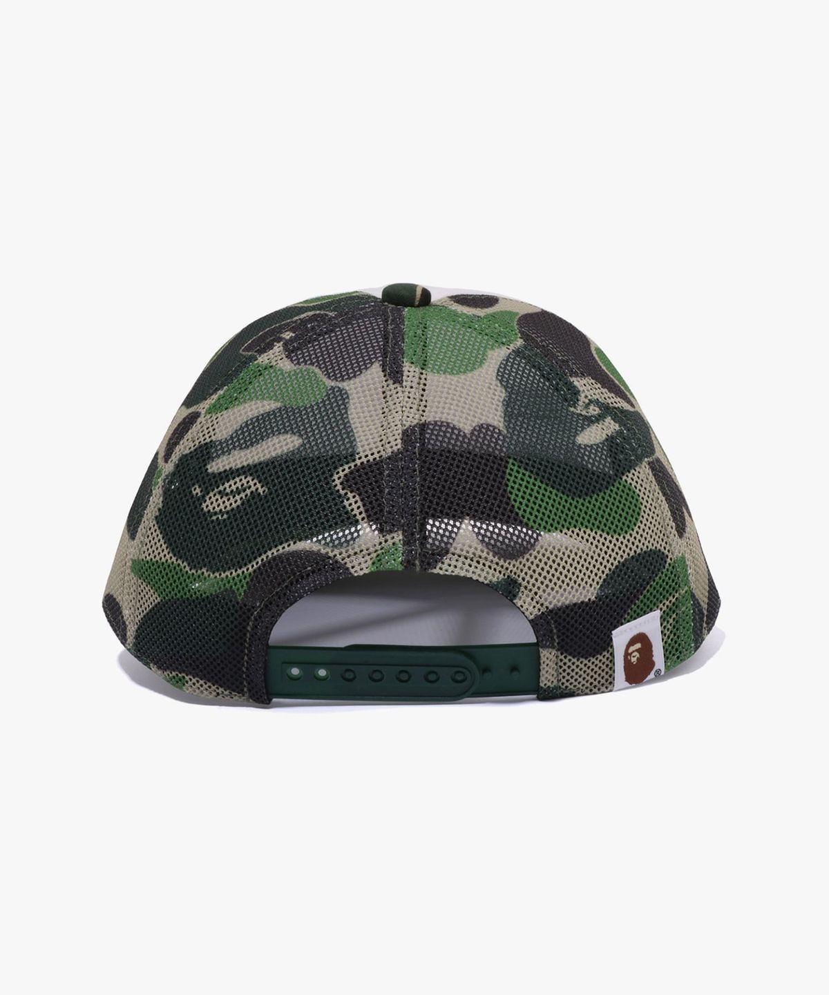 베이프(BAPE) ABC 카모 크리스탈 스톤 메쉬 캡 GREEN